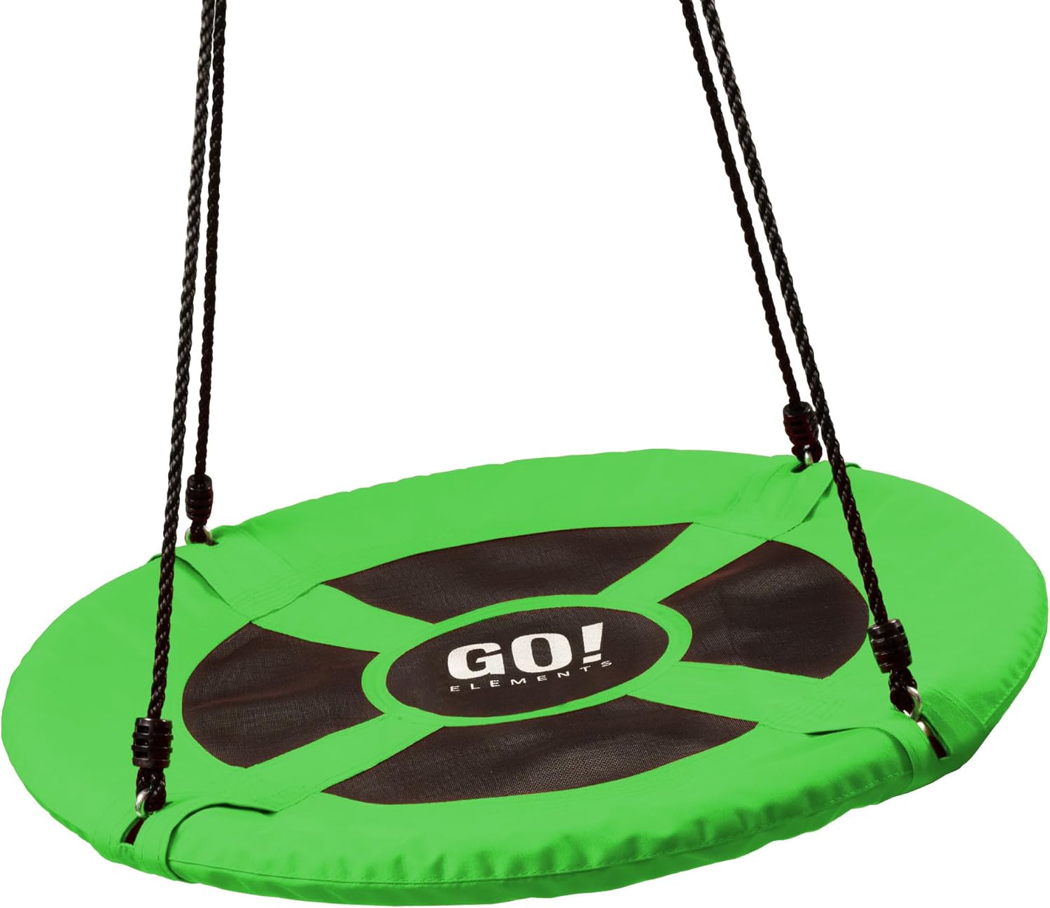 Go!elements Altalena a Nido Rotonda Ø 100 cm, Verde - immagine 1