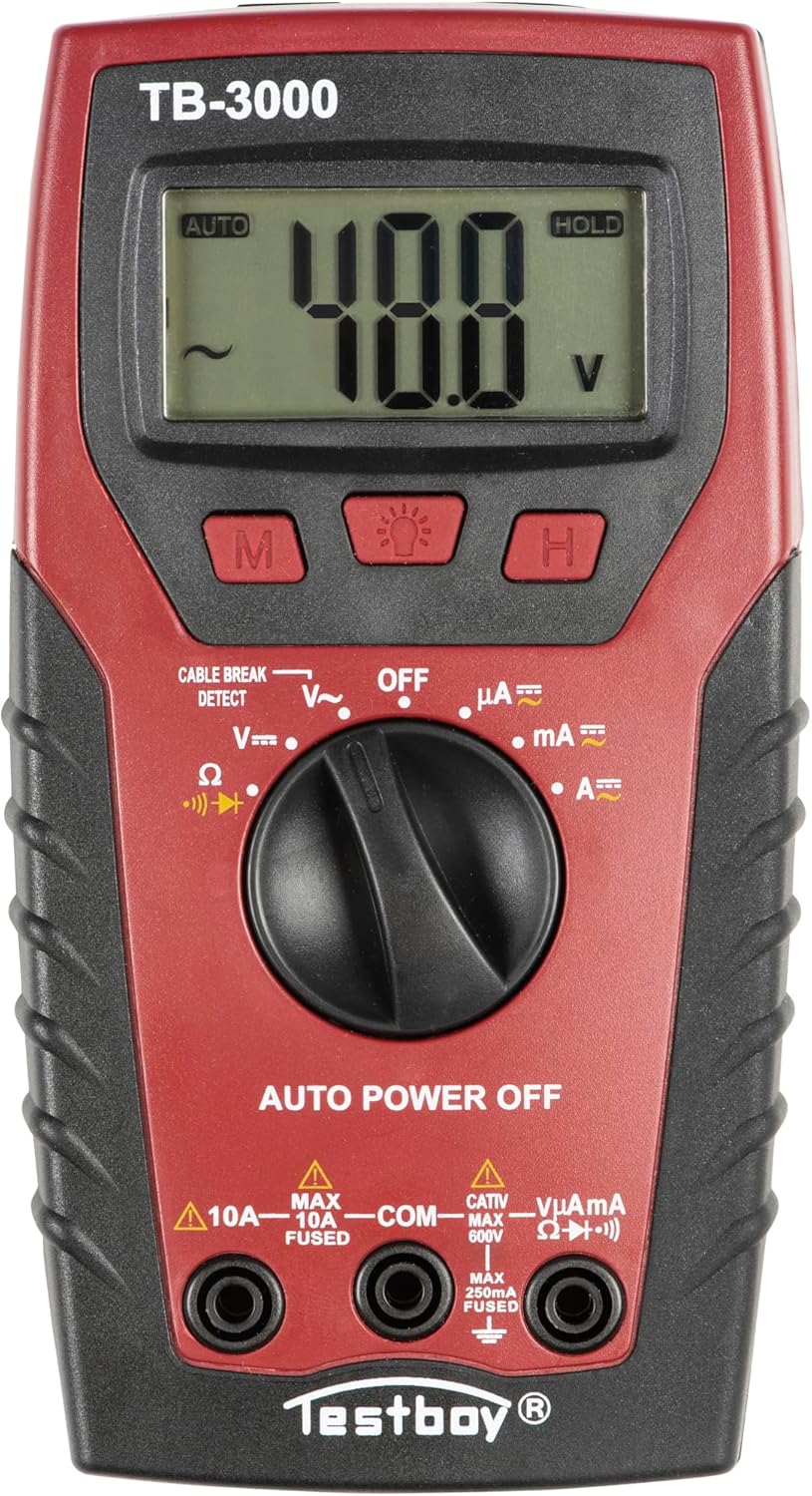 Testboy 3000 Multimetro Digitale CAT IV - immagine 1