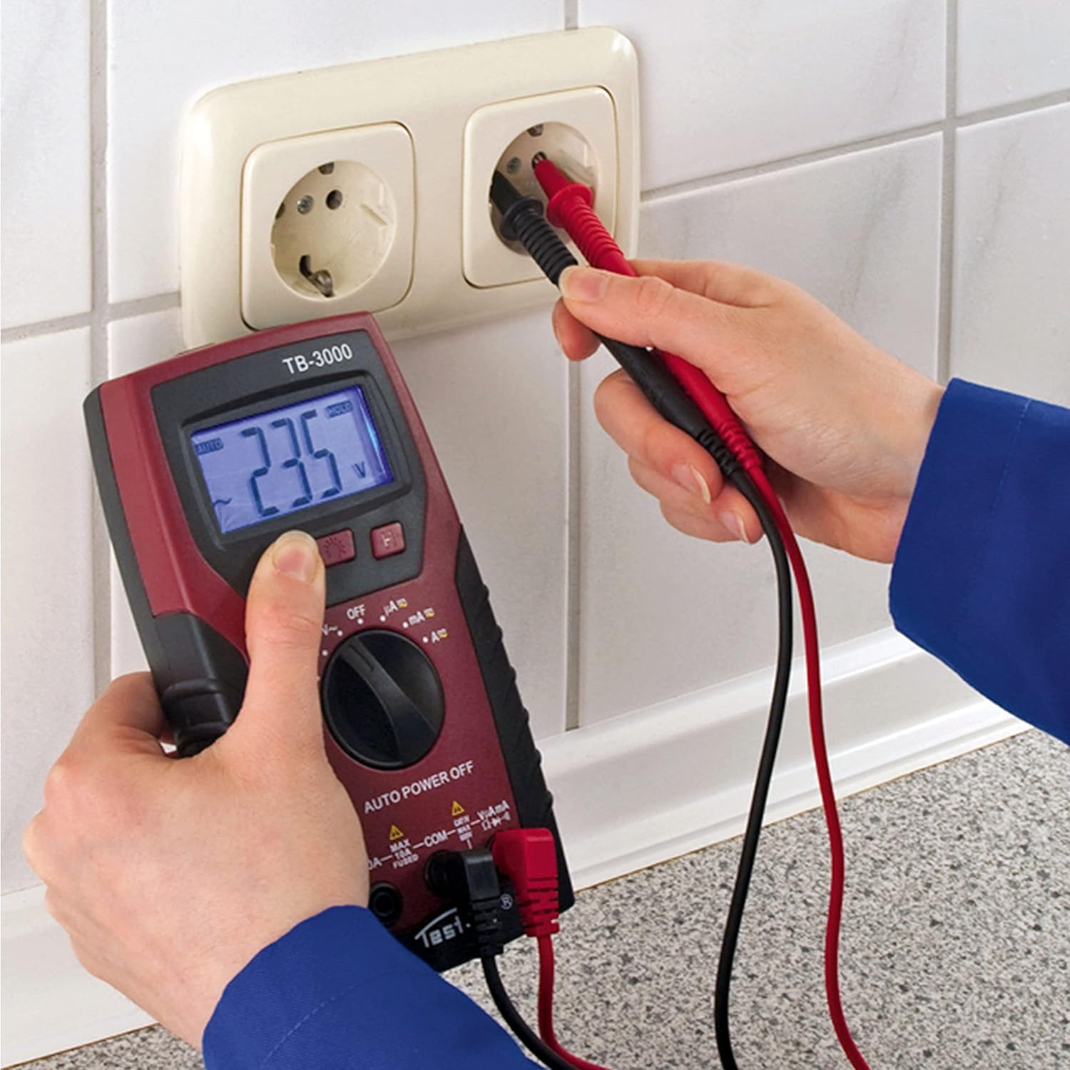 Testboy 3000 Multimetro Digitale CAT IV - immagine 3