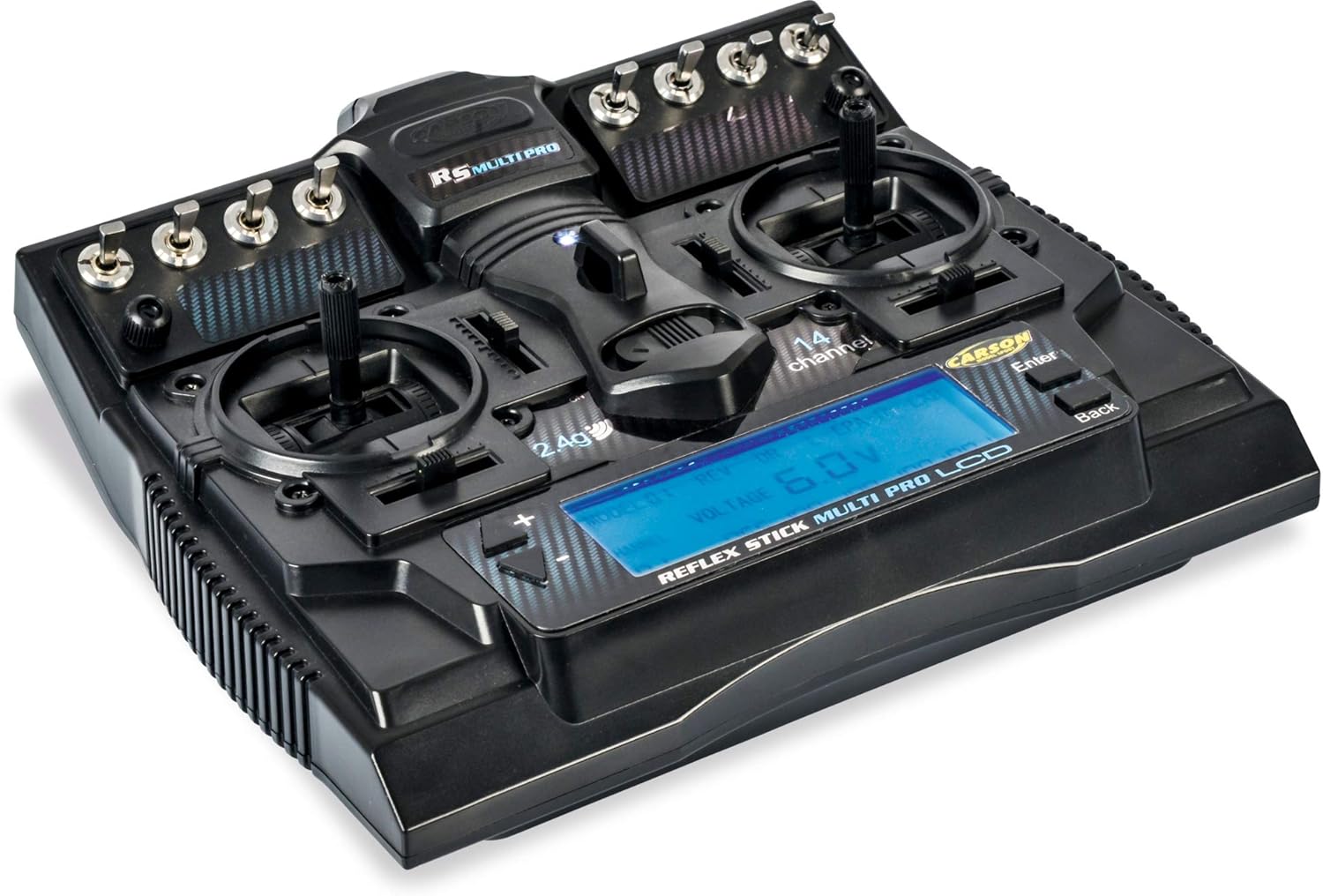 Carson Reflex Stick Multi PRO LCD 2.4GHz 14 Canali - immagine 2