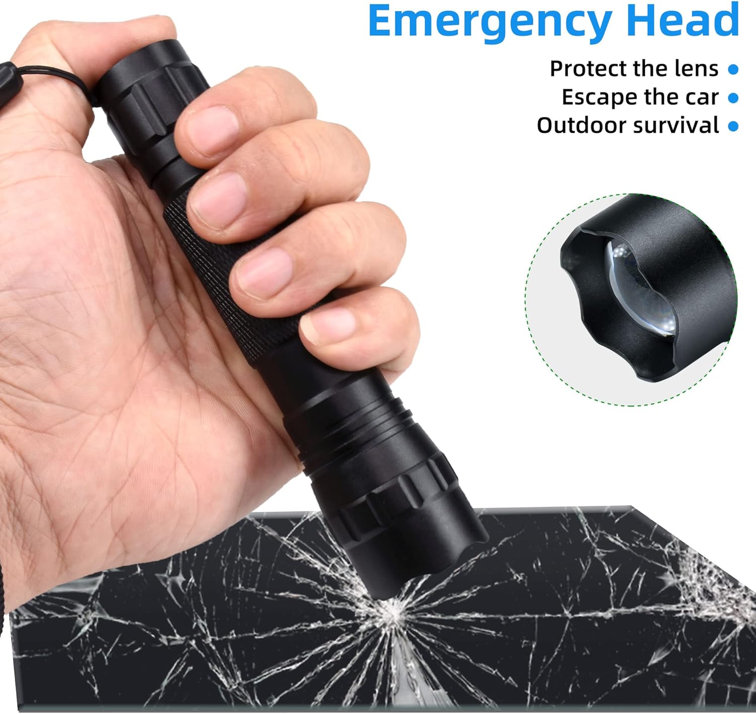 DARKBEAM Torcia LED Verde Ricaricabile USB - immagine 6