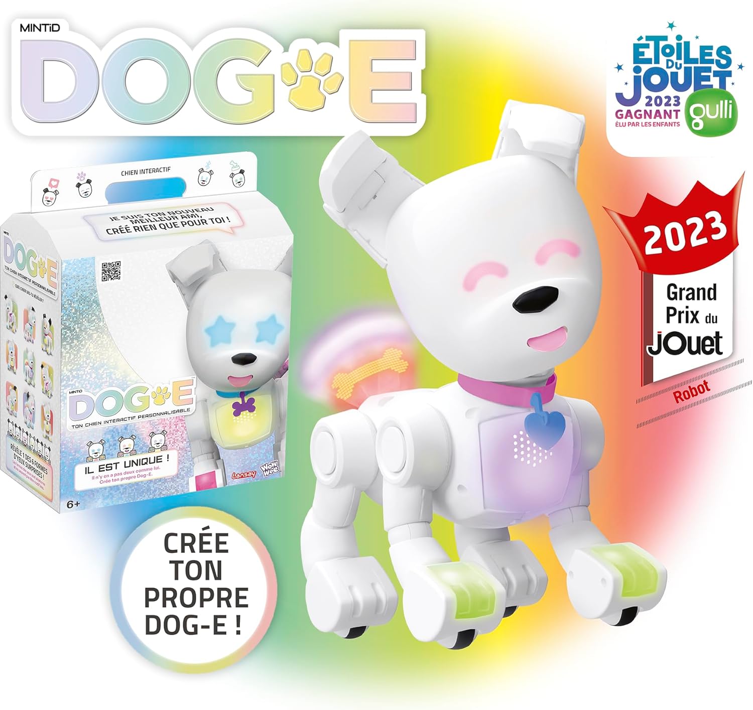 Lansay DOG-E - Robot Cane Interattivo per Bambini - immagine 2