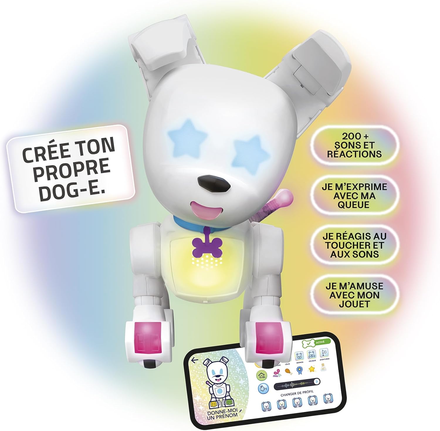 Lansay DOG-E - Robot Cane Interattivo per Bambini - immagine 3