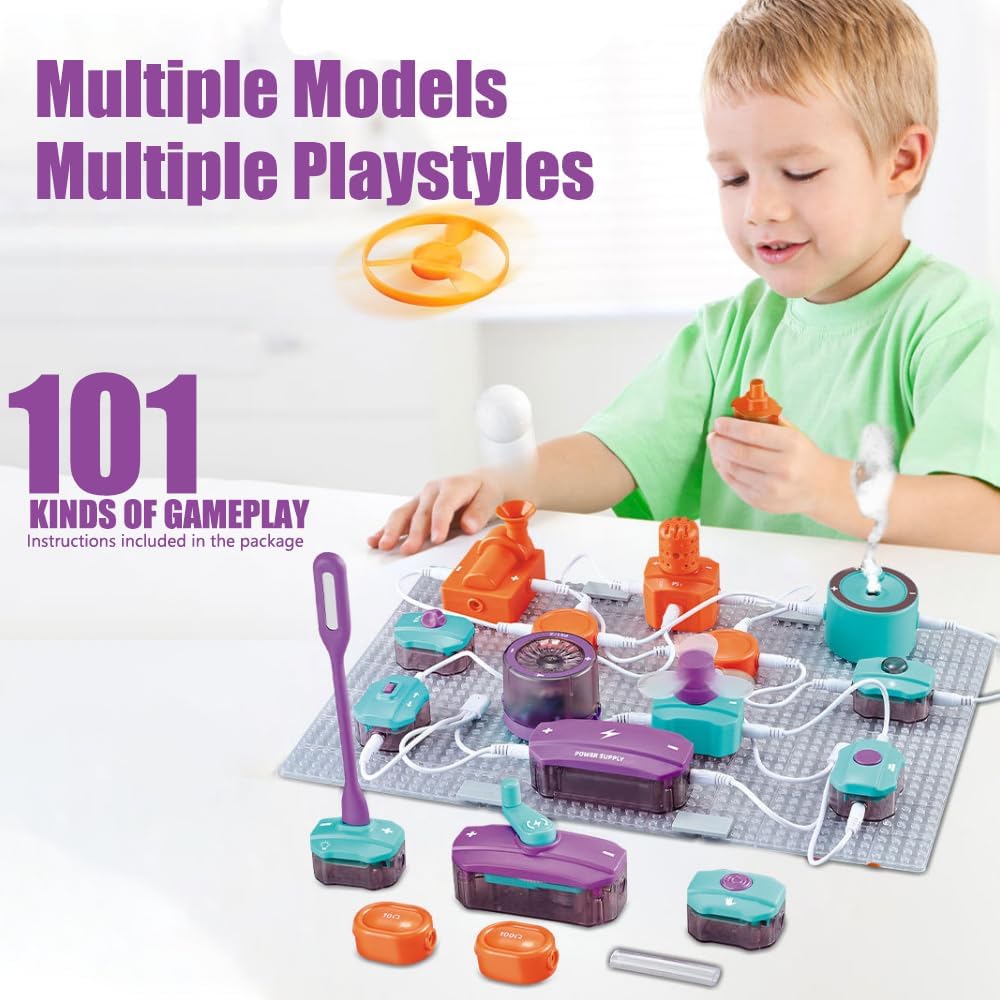 Set Circuiti Elettronici con 45 Blocchi e 101 Esperimenti - immagine 4