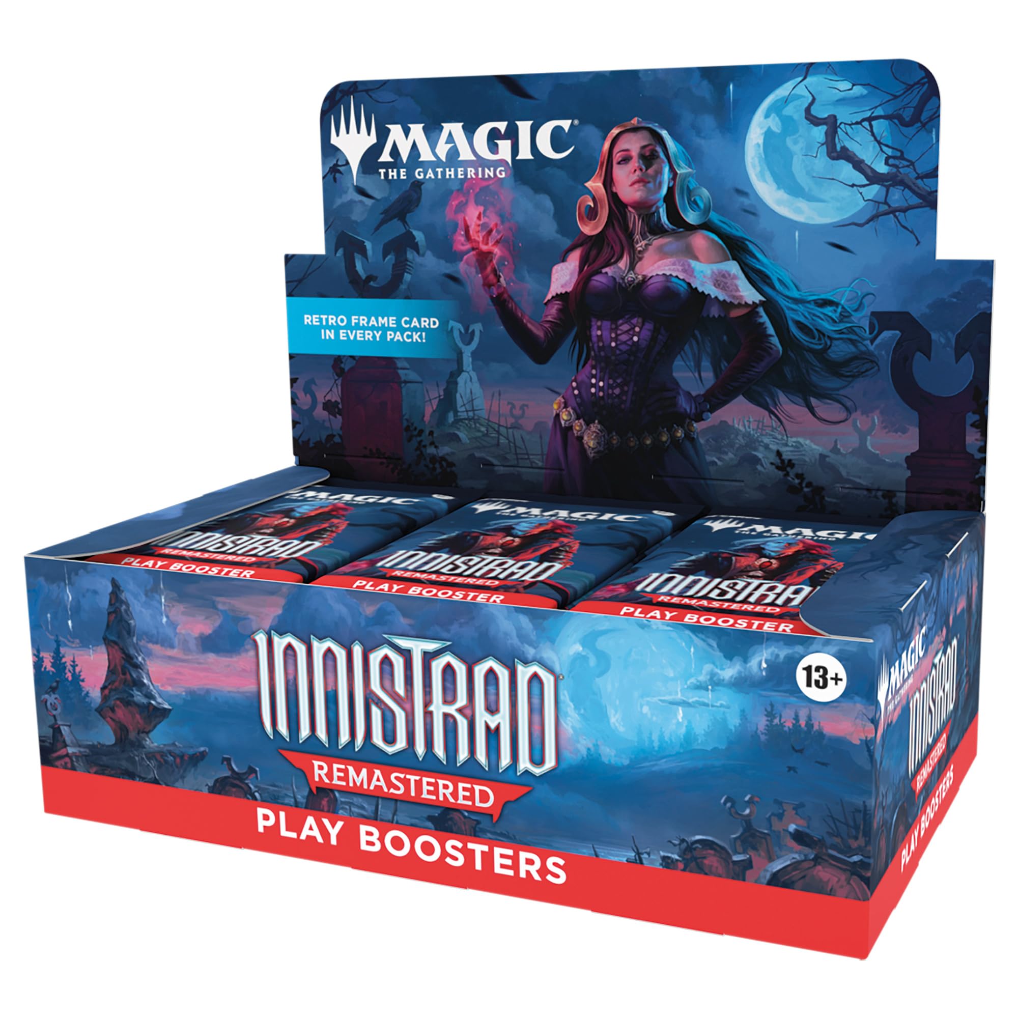 Magic The Gathering Innistrad Remastered Play Booster Box - 36 buste (504 carte MTG)