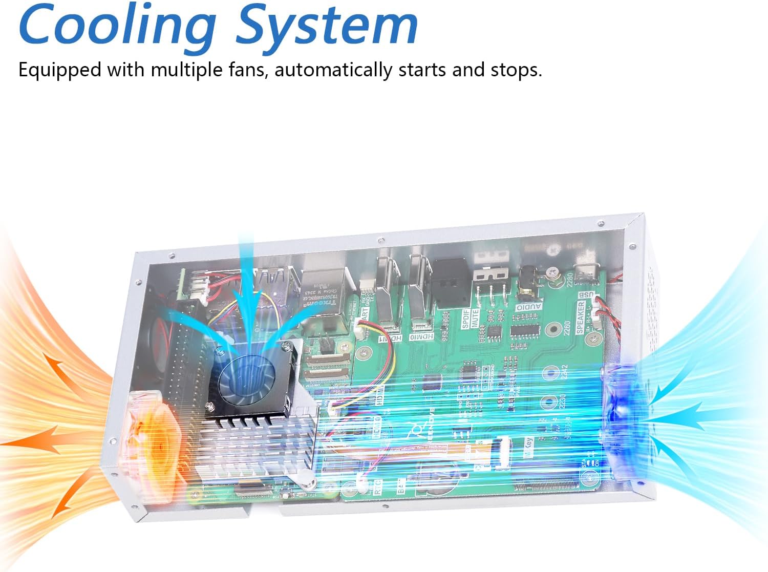 Freenove Computer Case Kit per Raspberry Pi 5 - immagine 6