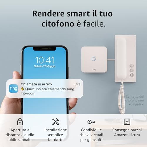 Ring Intercom - Trasforma il tuo Citofono in Smart