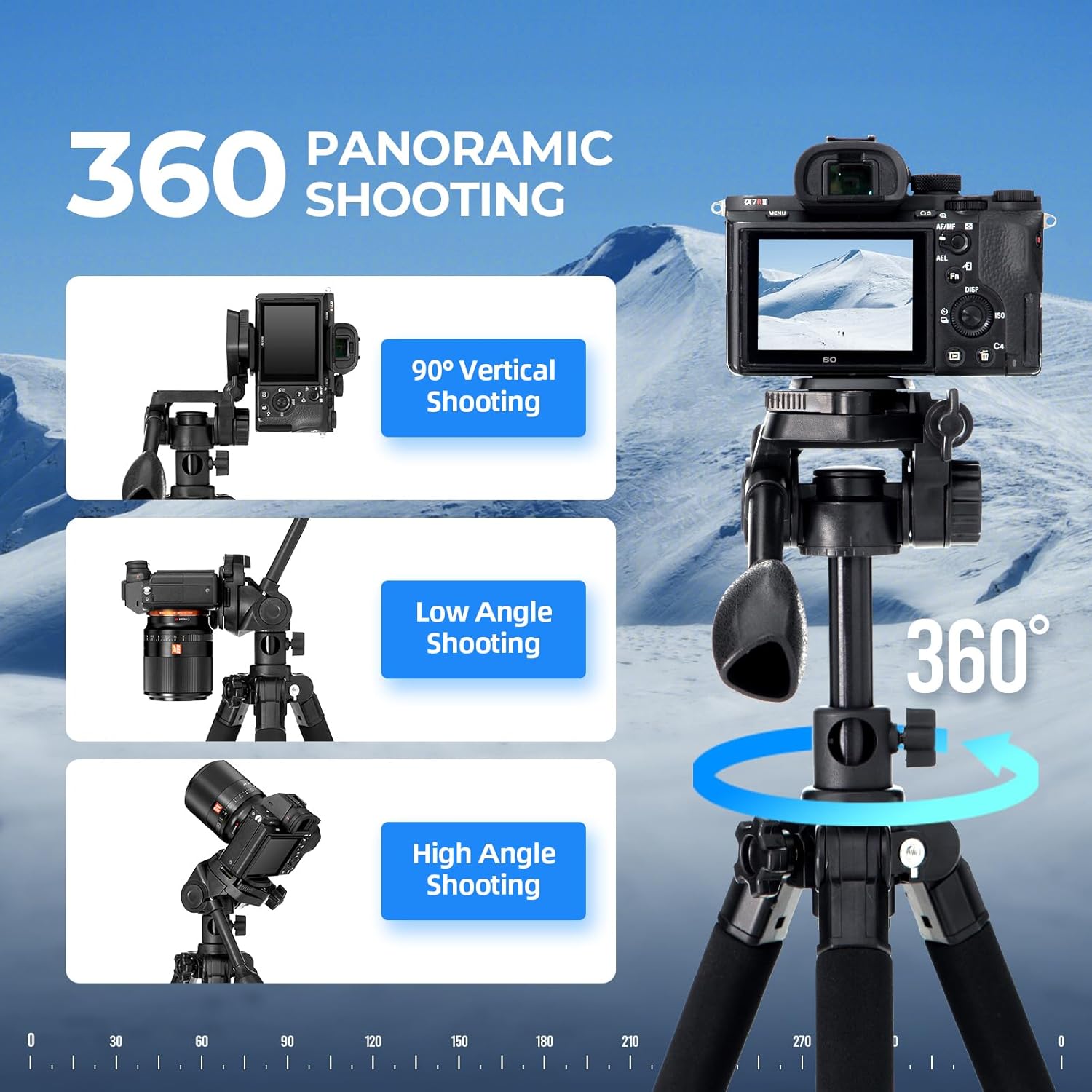 Ambitful Treppiede Professionale 157,5cm in Alluminio - immagine 2