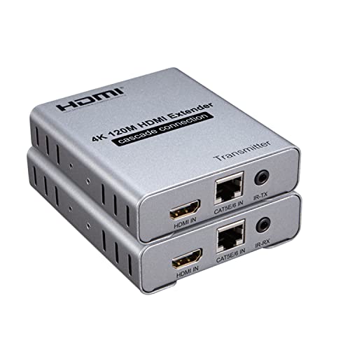 4K 120M HDMI Extender Cascata su CAT5e CAT6 RJ45