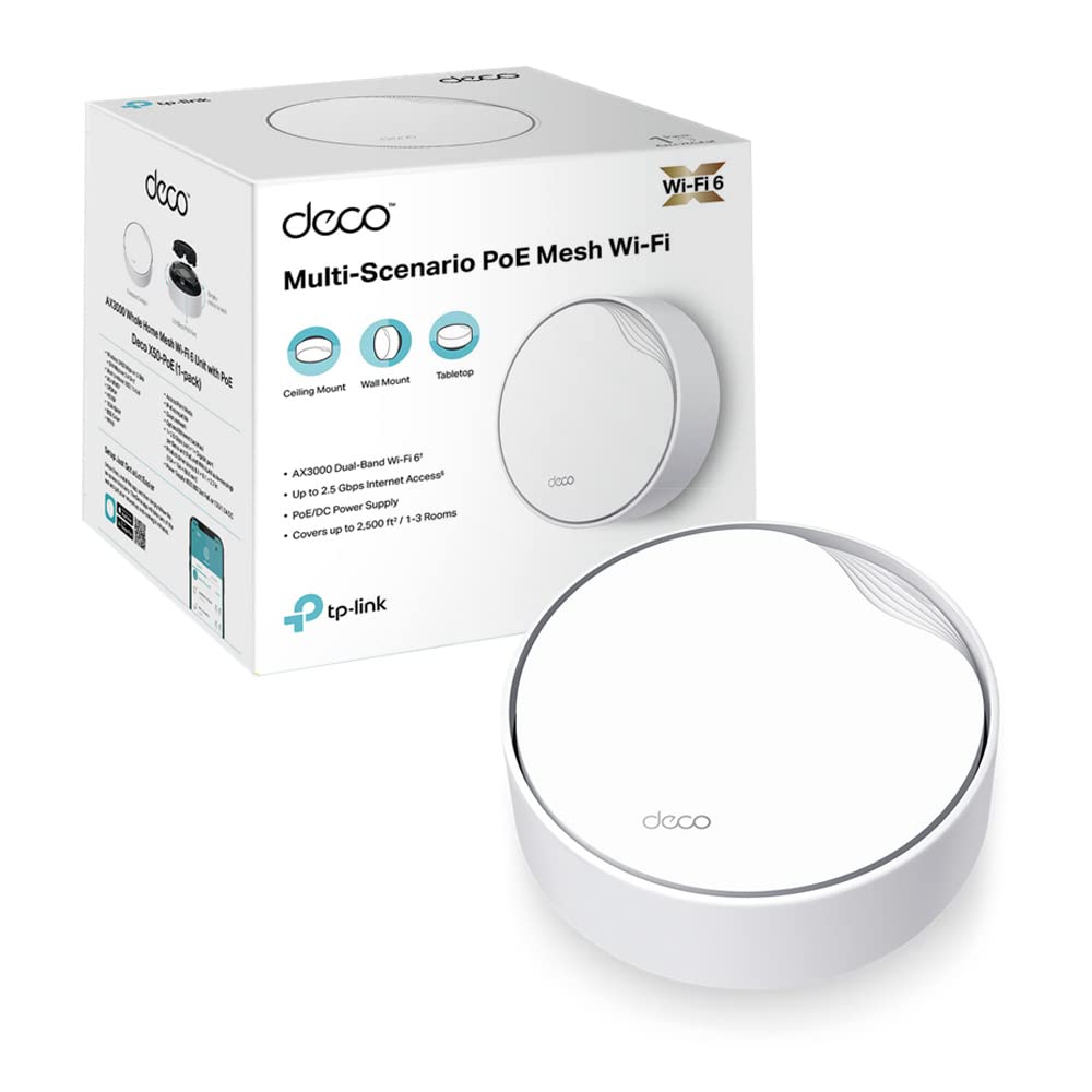 Tp-link Deco X50-PoE - Router Mesh WiFi 6 AX3000
