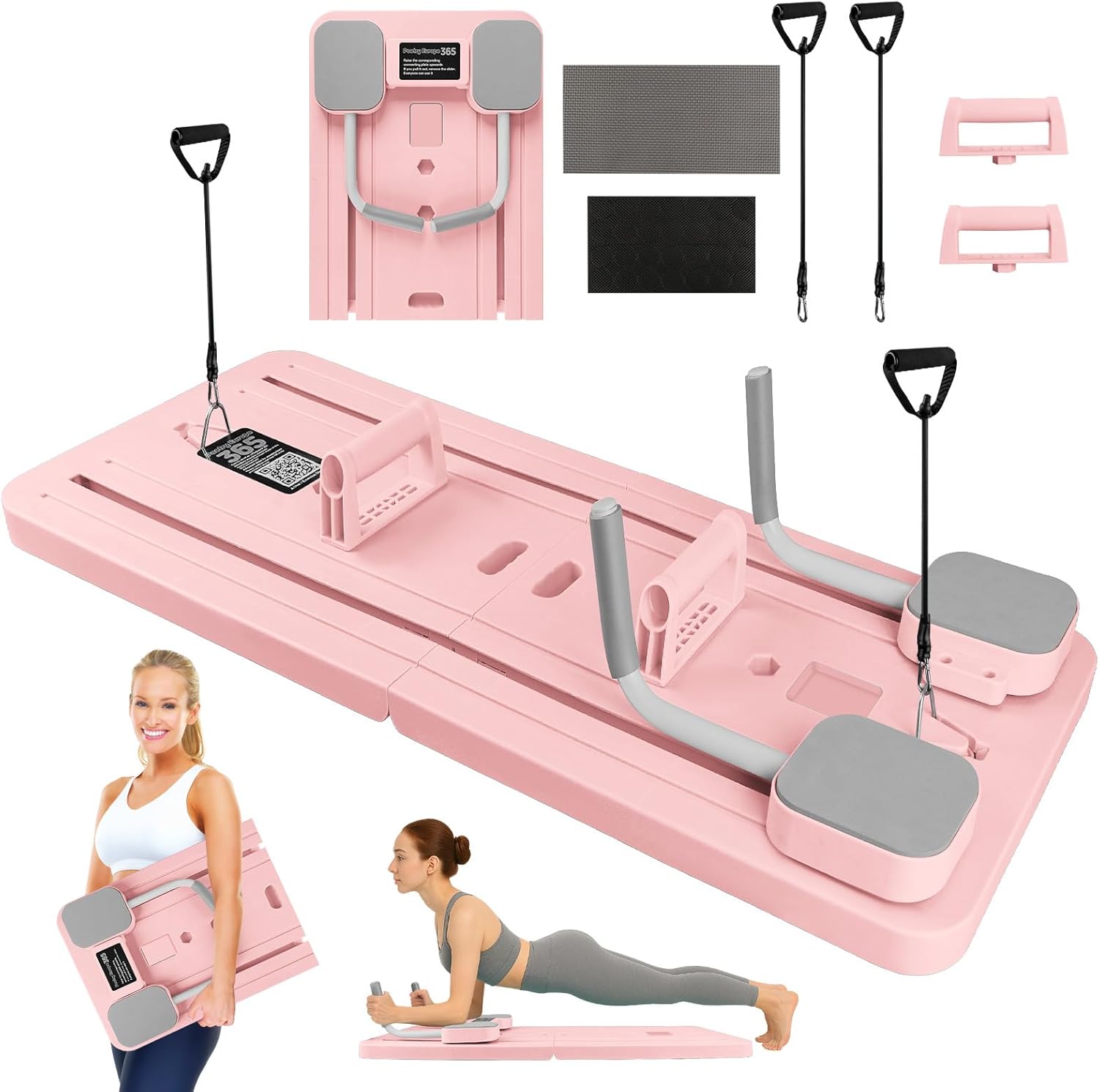 Wingfly Tavola Pilates Pieghevole 5 in 1 con Contatore LED - immagine 1