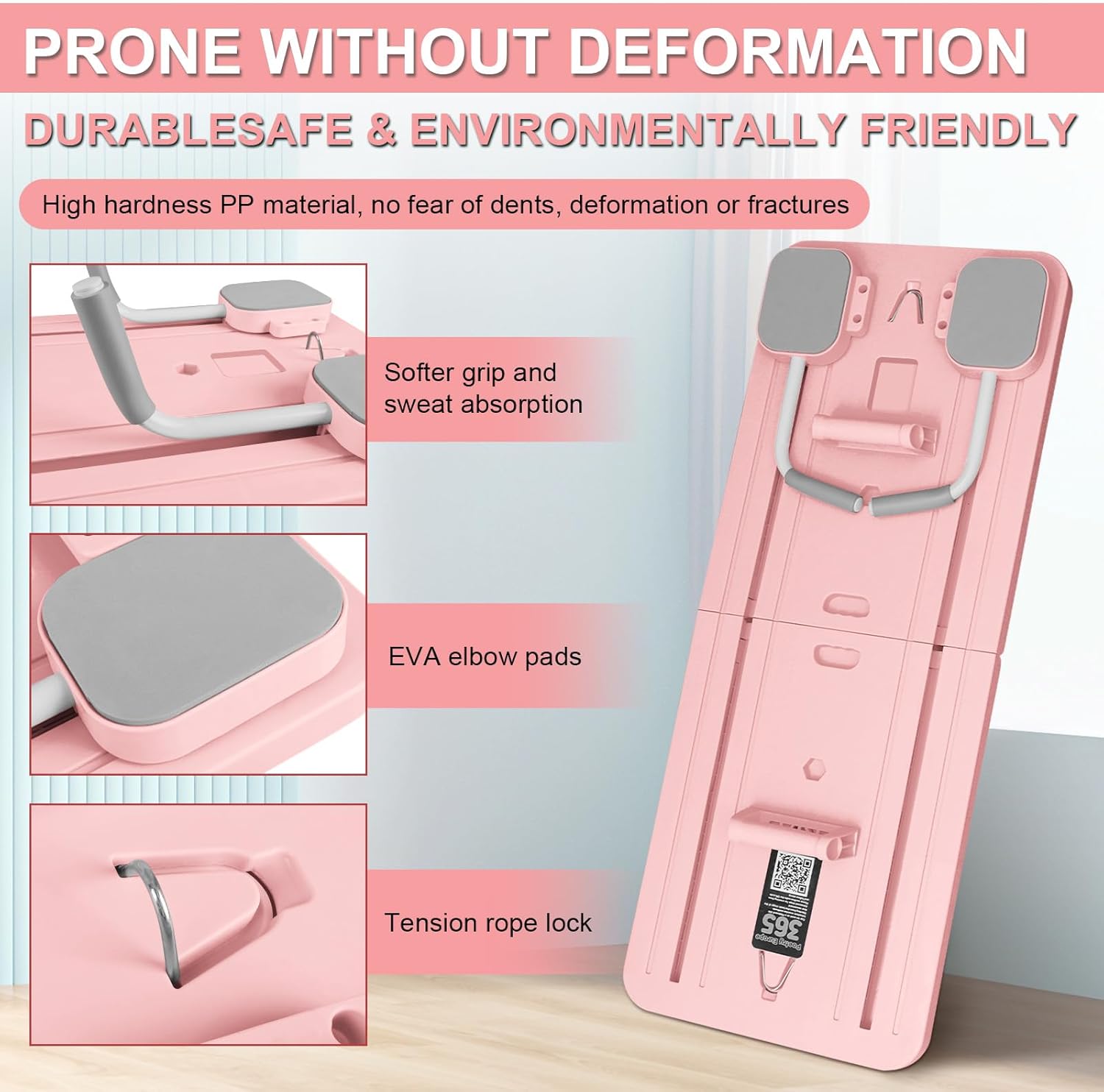 Wingfly Tavola Pilates Pieghevole 5 in 1 con Contatore LED - immagine 5