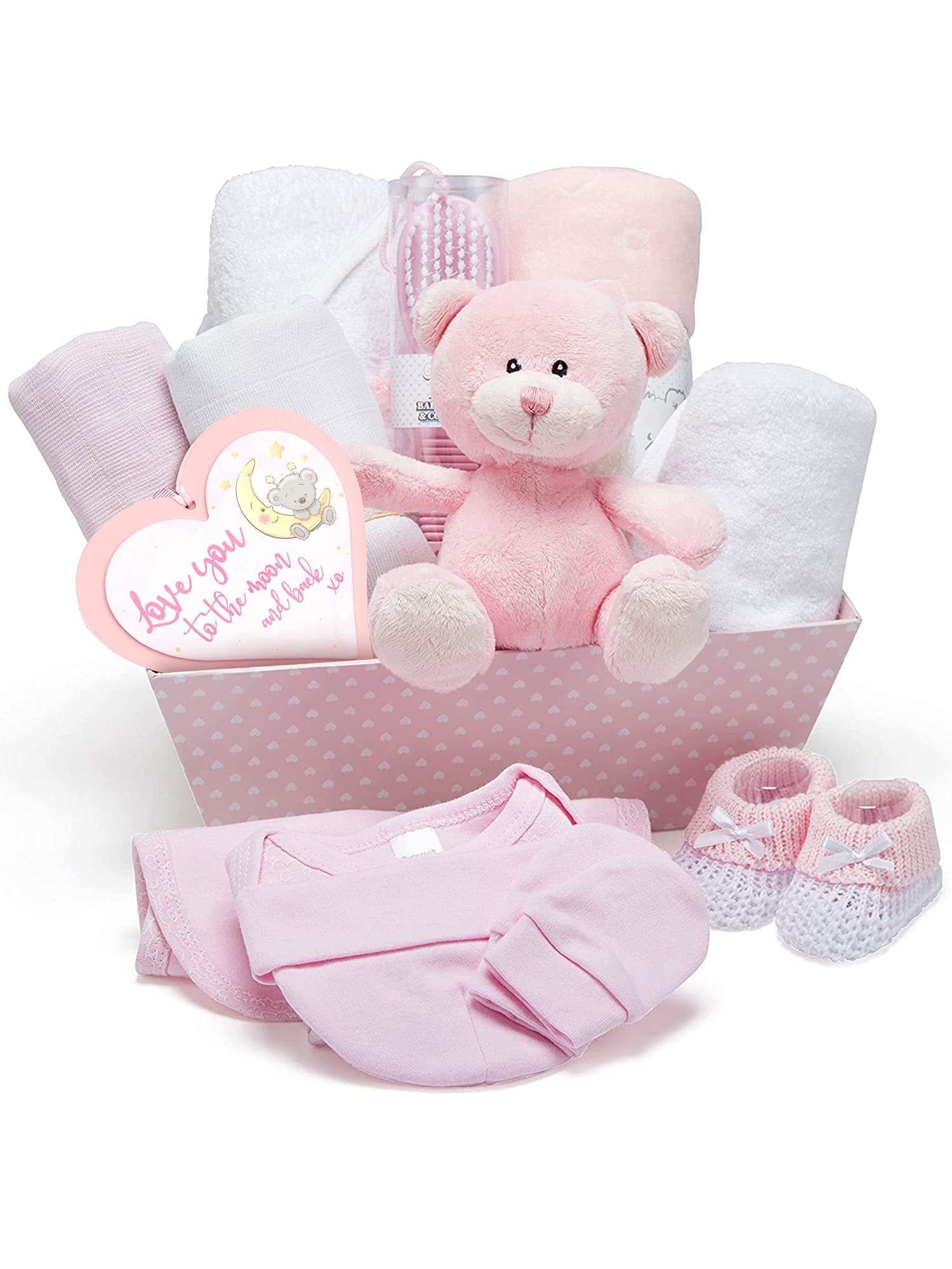 Baby Box Shop - 17 Regali per Neonate, Rosa