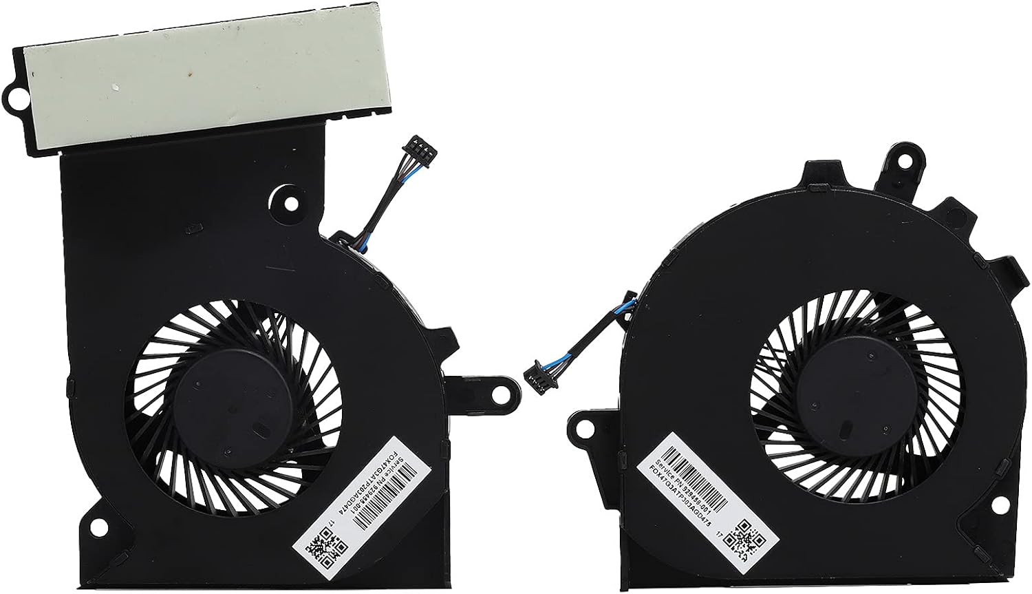 Ventola CPU 4 Pin (2pz) per OMEN 15‑ce/17‑an - immagine 1
