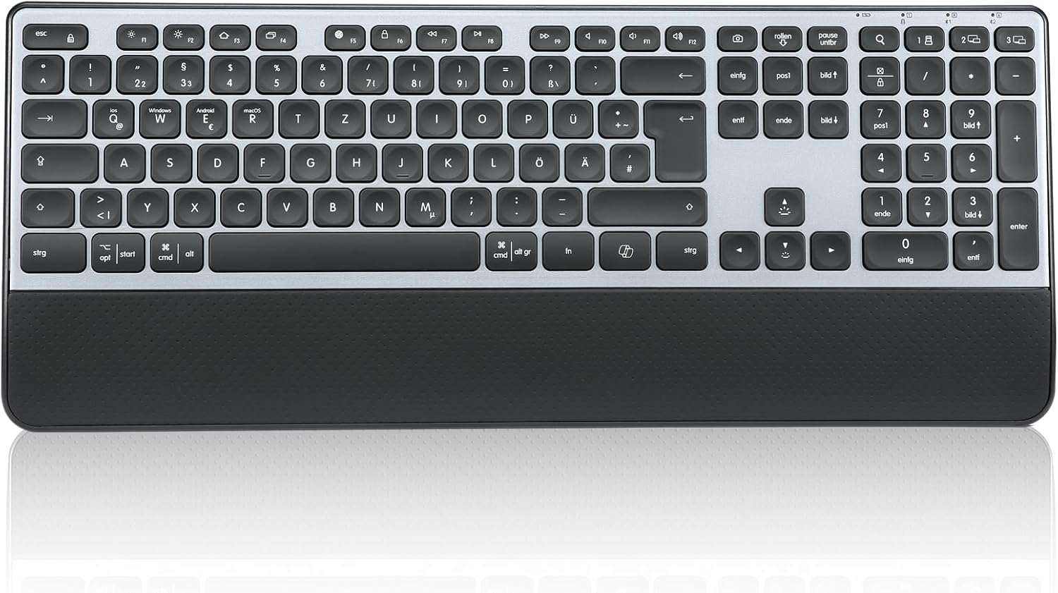 K9100 Tastiera Bluetooth Wireless Multi-Dispositivo - immagine 1