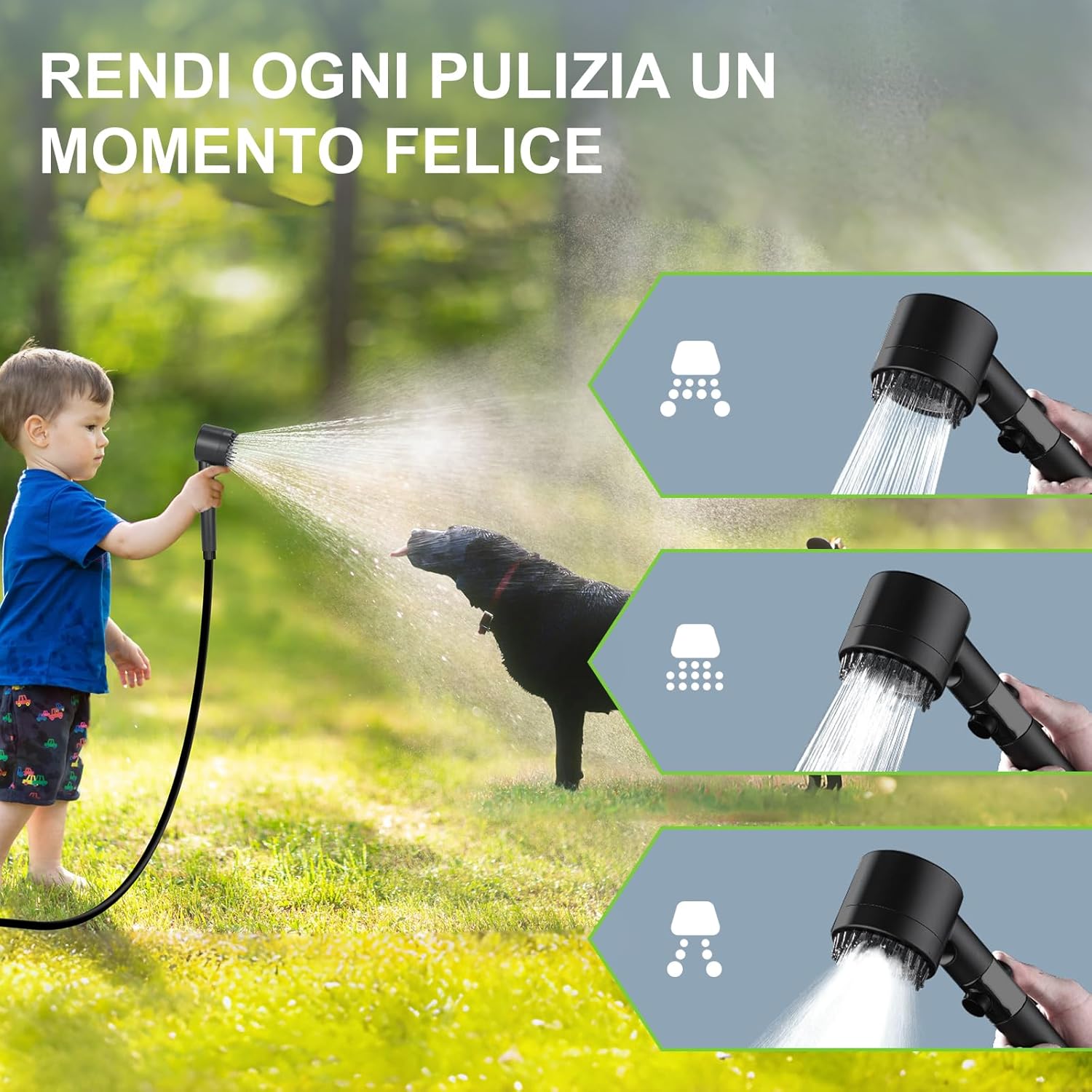 Tadomoe Doccia da Campeggio Portatile 20L con Pompa - immagine 5