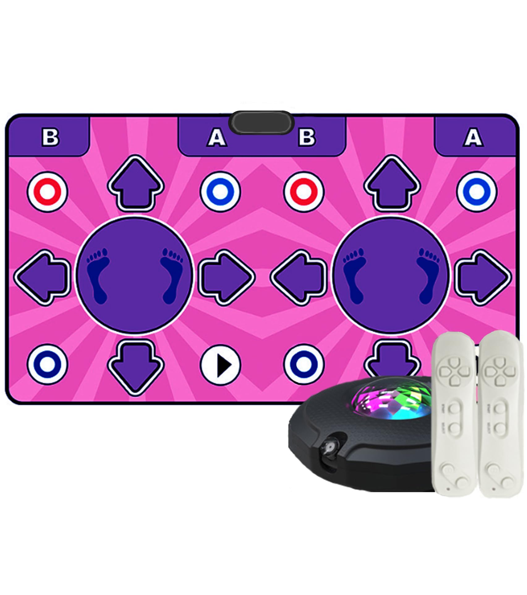 KIRJAUDU Tappeto da Ballo Elettronico AR per TV