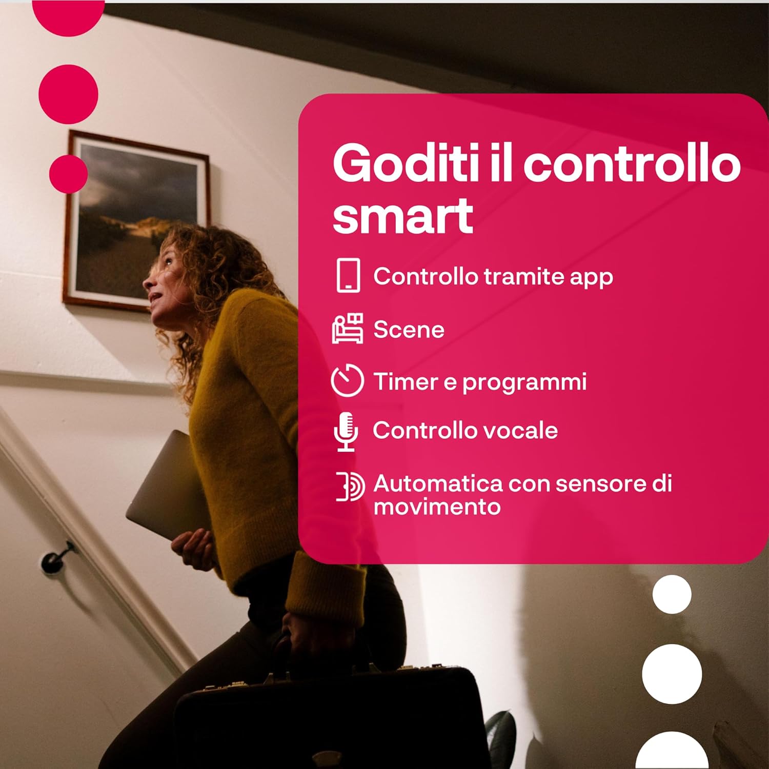 Innr Smart Plafoniera LED Soffitto Zigbee 30cm - immagine 3