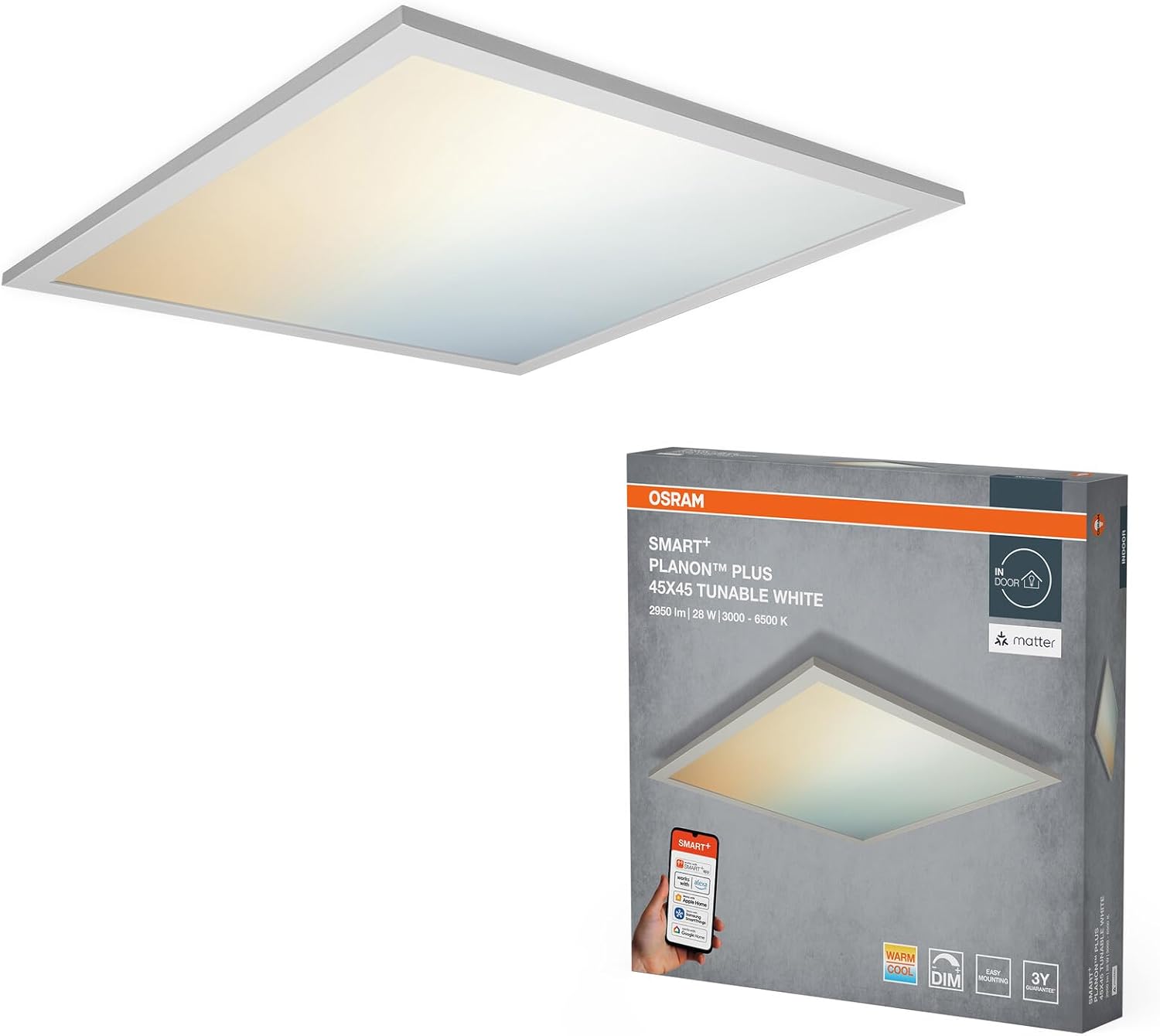 Osram SMART+ Matter PLANON PLUS - Pannello LED 28W - immagine 1