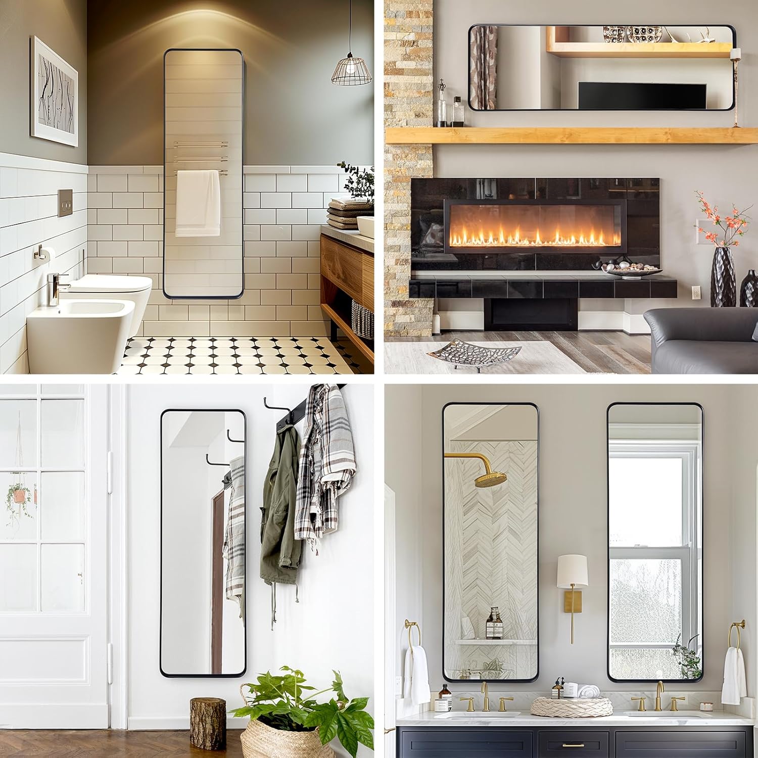 Melodieux Grande Specchio da Parete a Figura Intera - immagine 6