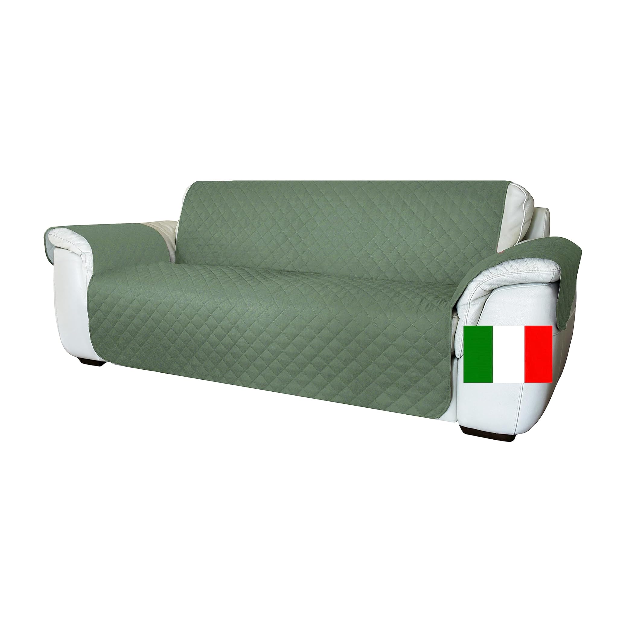 Moonange Copridivano 4 Posti Impermeabile, Verde