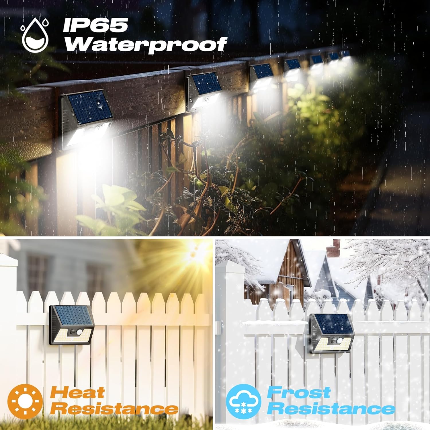 Nipify Faretto Led Solare da Esterno 8 Pezzi - immagine 4