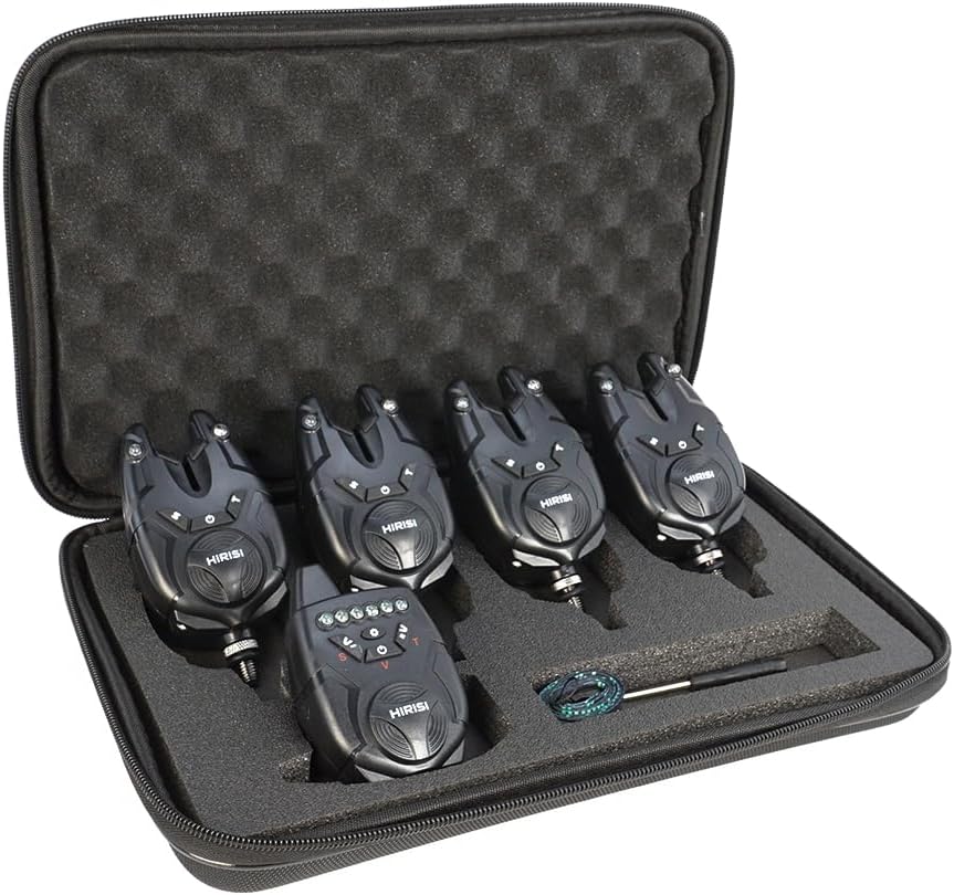 Hirisi Tackle Set Allarme Pesca con Radio 1+4 - immagine 1