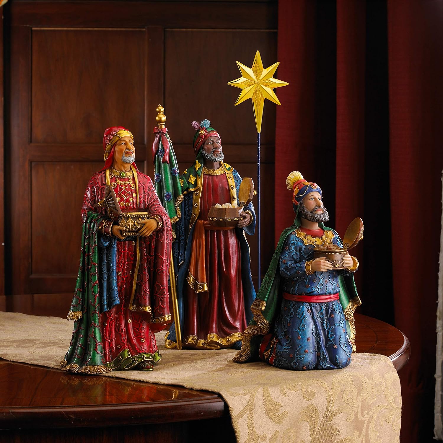 Three Kings Gifts - Cifre Real Life Nativity 17,8 cm - immagine 3