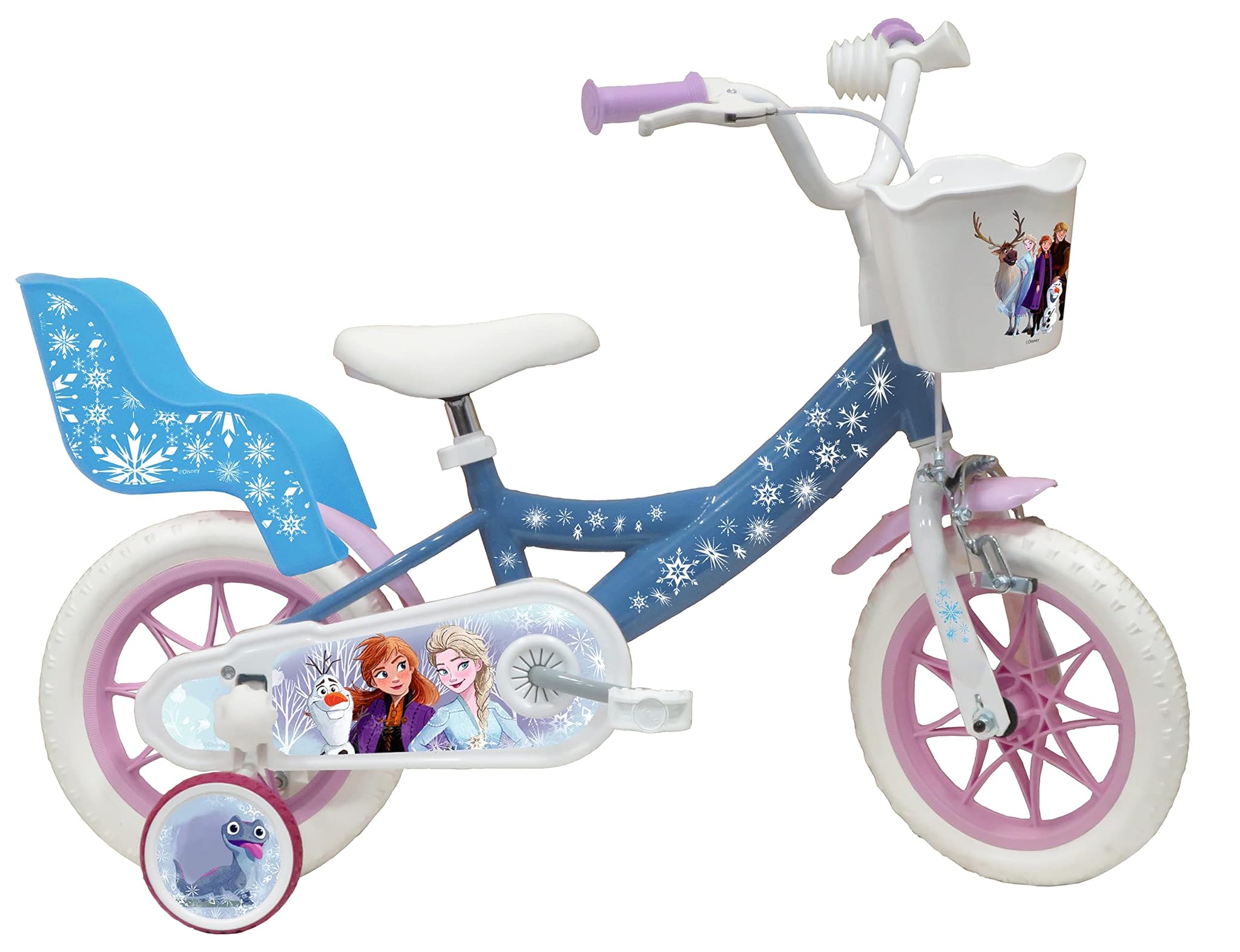 Vélo Atlas Bicicletta 12" Frozen, Azzurro