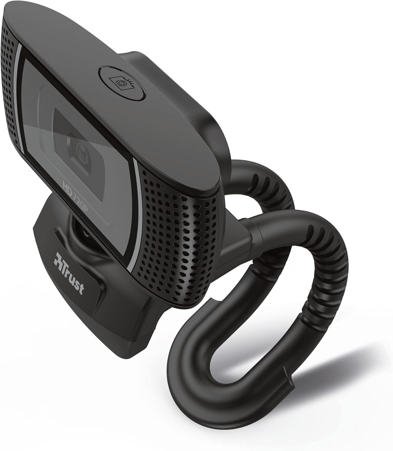 Trust Trino Webcam HD con Microfono, Nero - immagine 7