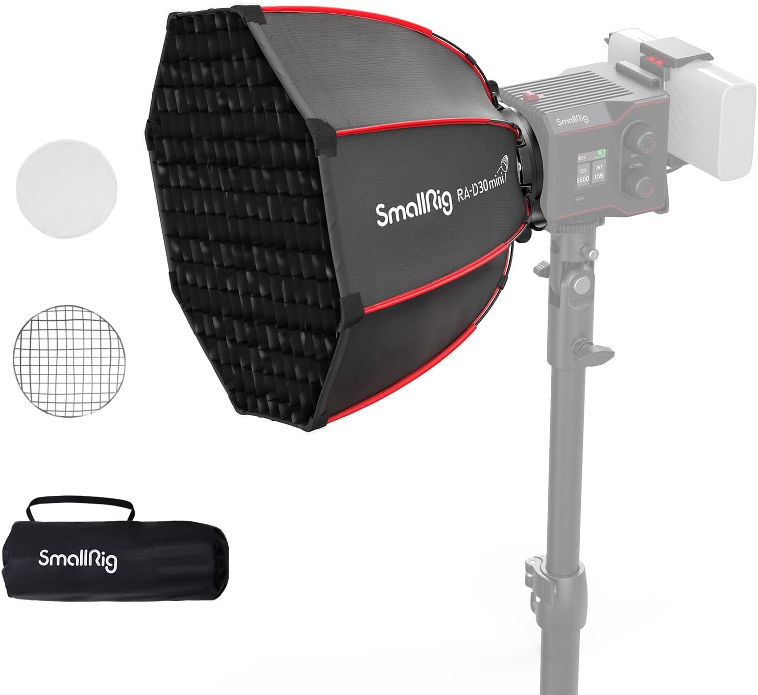 Smallrig RA-D30 Mini Softbox Parabolico 29cm - immagine 8