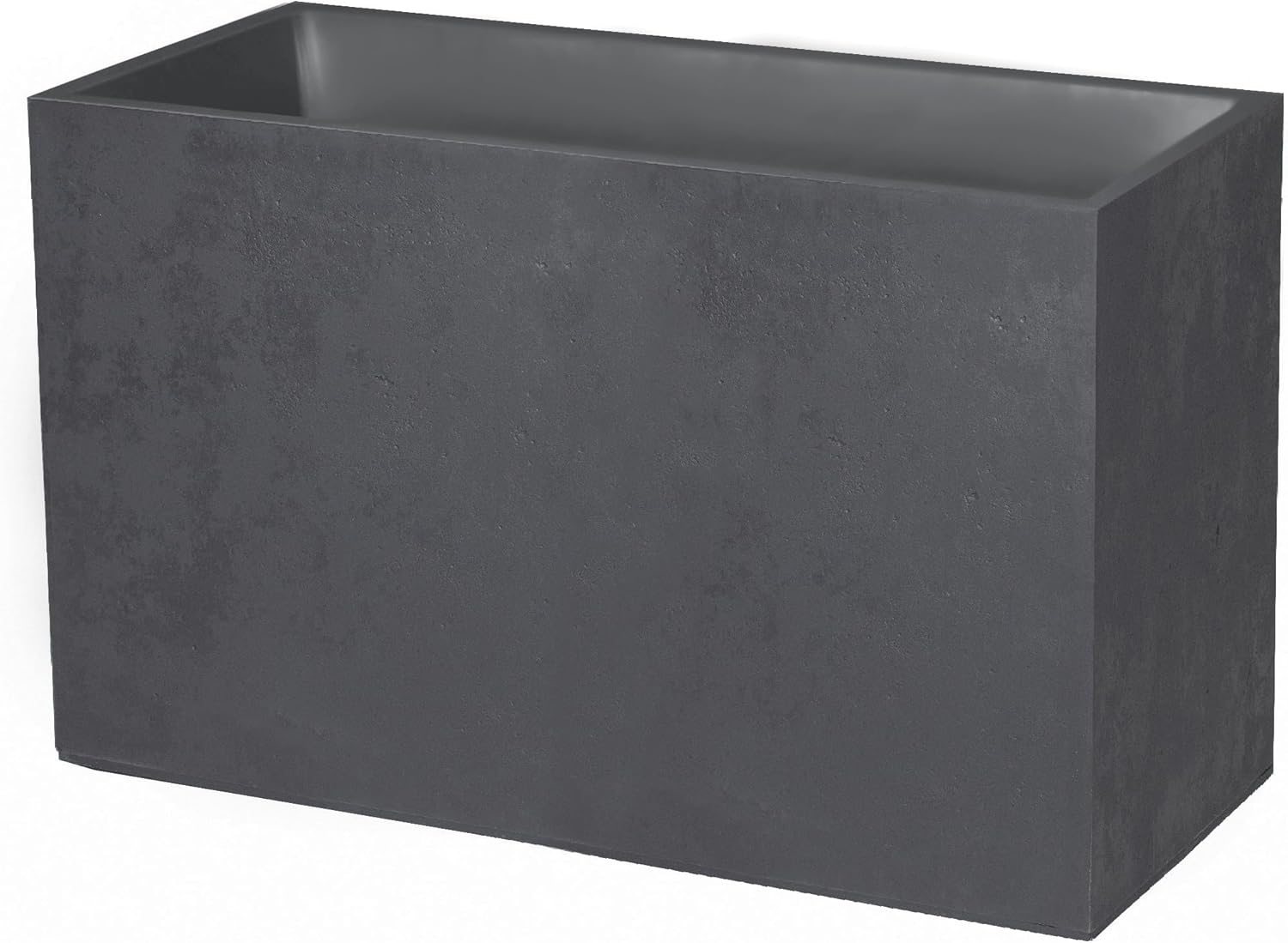 EDA Muret Basalt 116 L - Decorazione Finto Calcestruzzo, Grigio