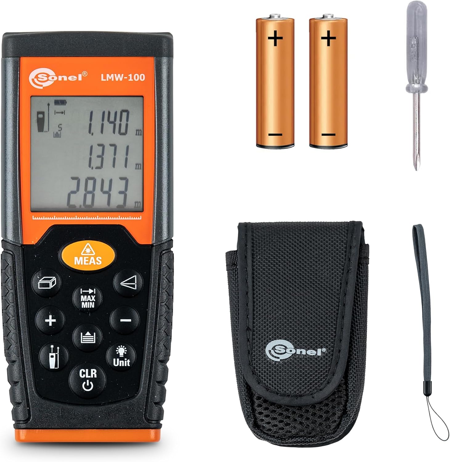 Sonel Metro Laser Professionale LMW-100 IP54 - immagine 1