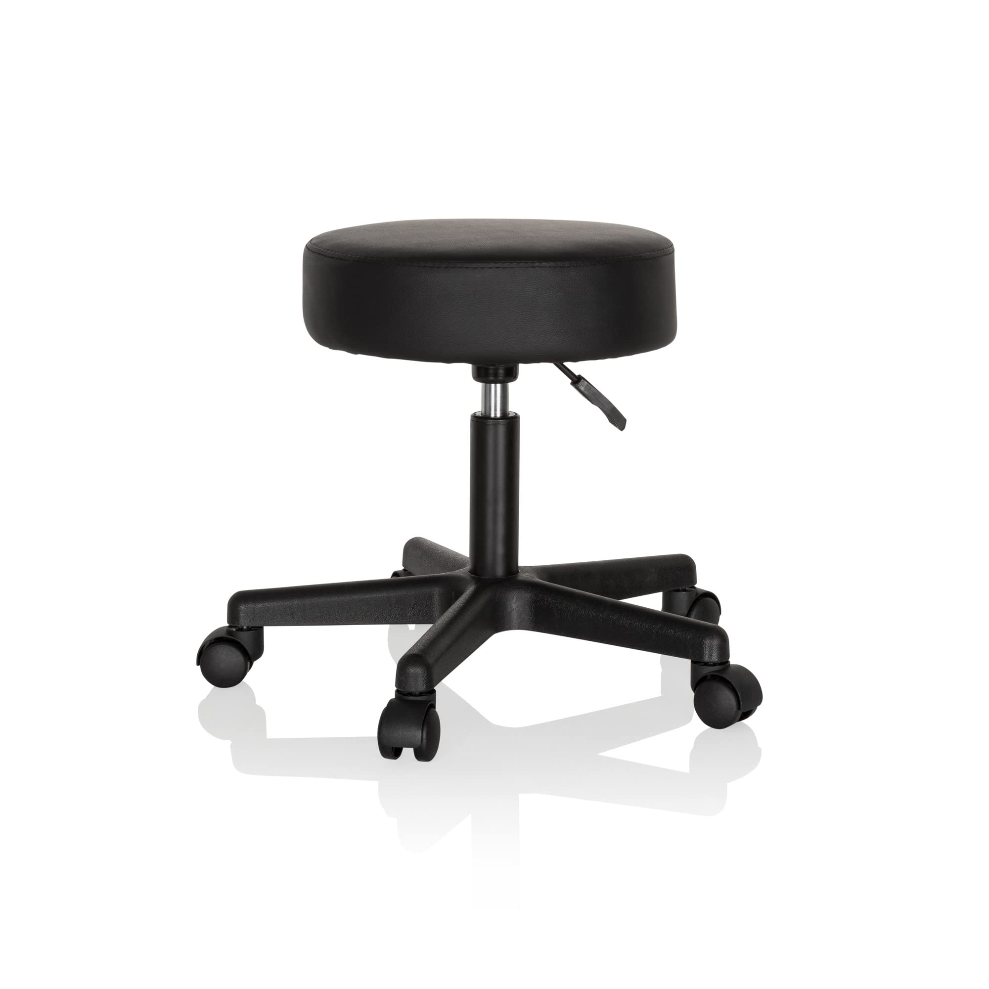 Hjh Office Sgabello Girevole OPERATOR I, Nero