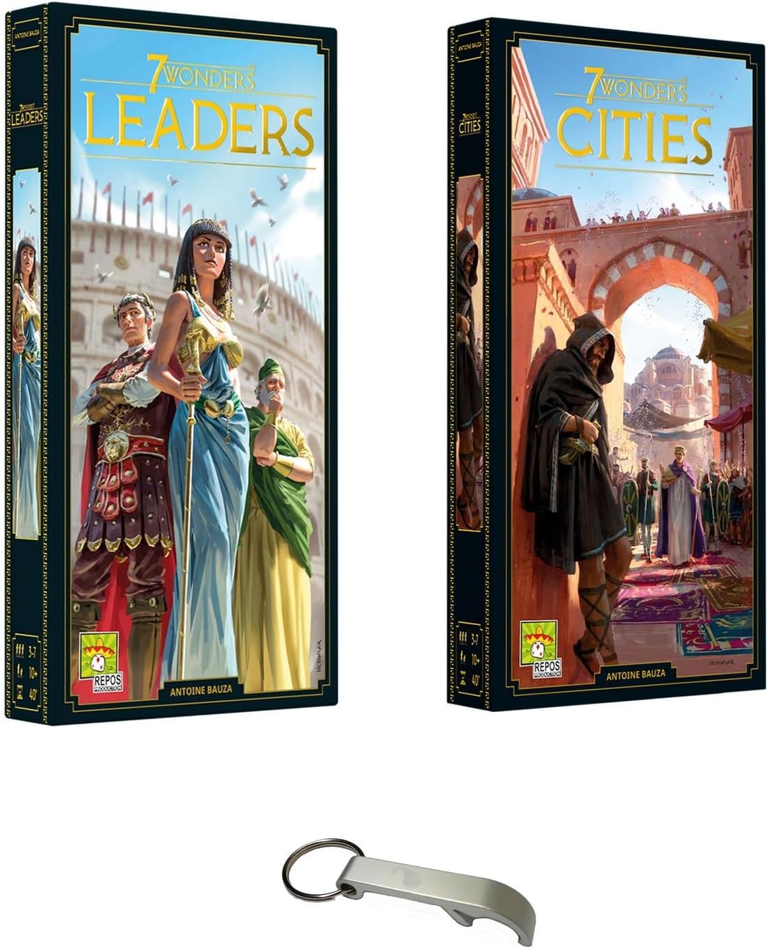 Set Seven Wonders - 2 Estensioni Leader + Città - immagine 1