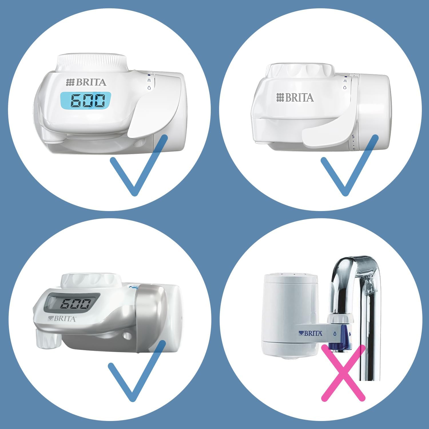 Brita Filtro Acqua Rubinetto ON TAP V (4 mesi) - immagine 5