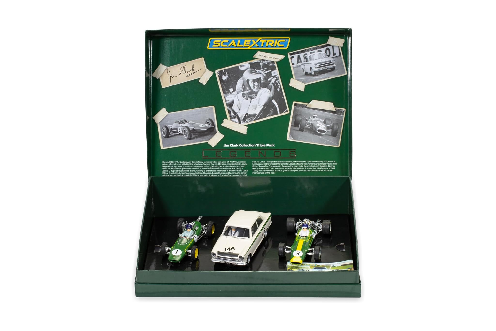 Scalextric C4395A - Slot Car Jim Clark Edizione Limitata