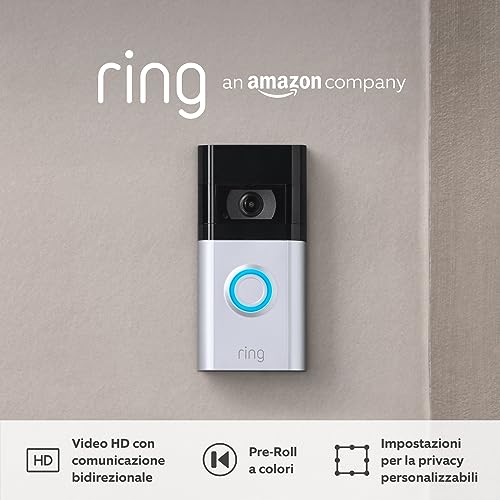 Ring Video Doorbell 4 - Videocitofono HD a batteria