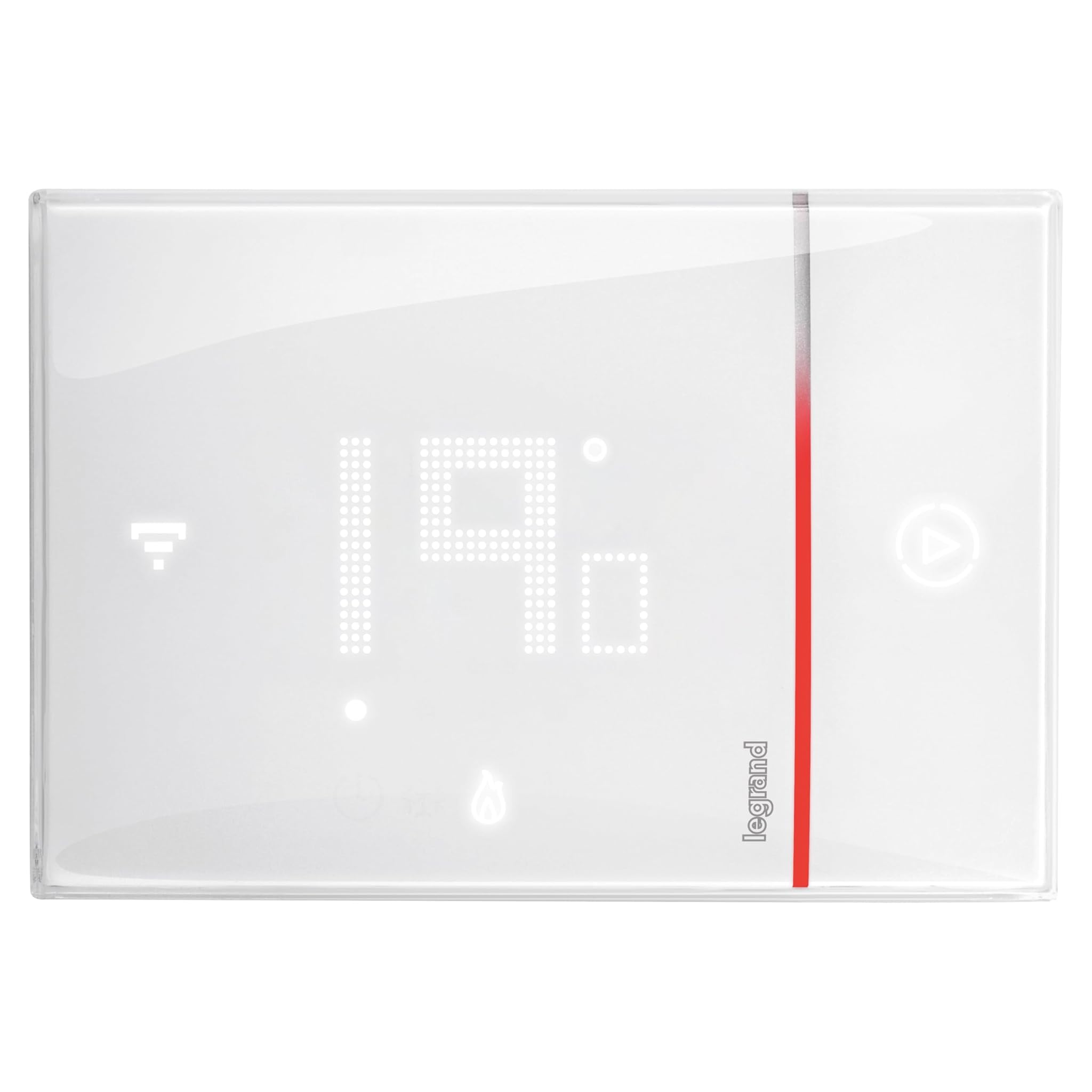 Legrand Termostato Smarther con Netatmo collegato sporgenza - bianco