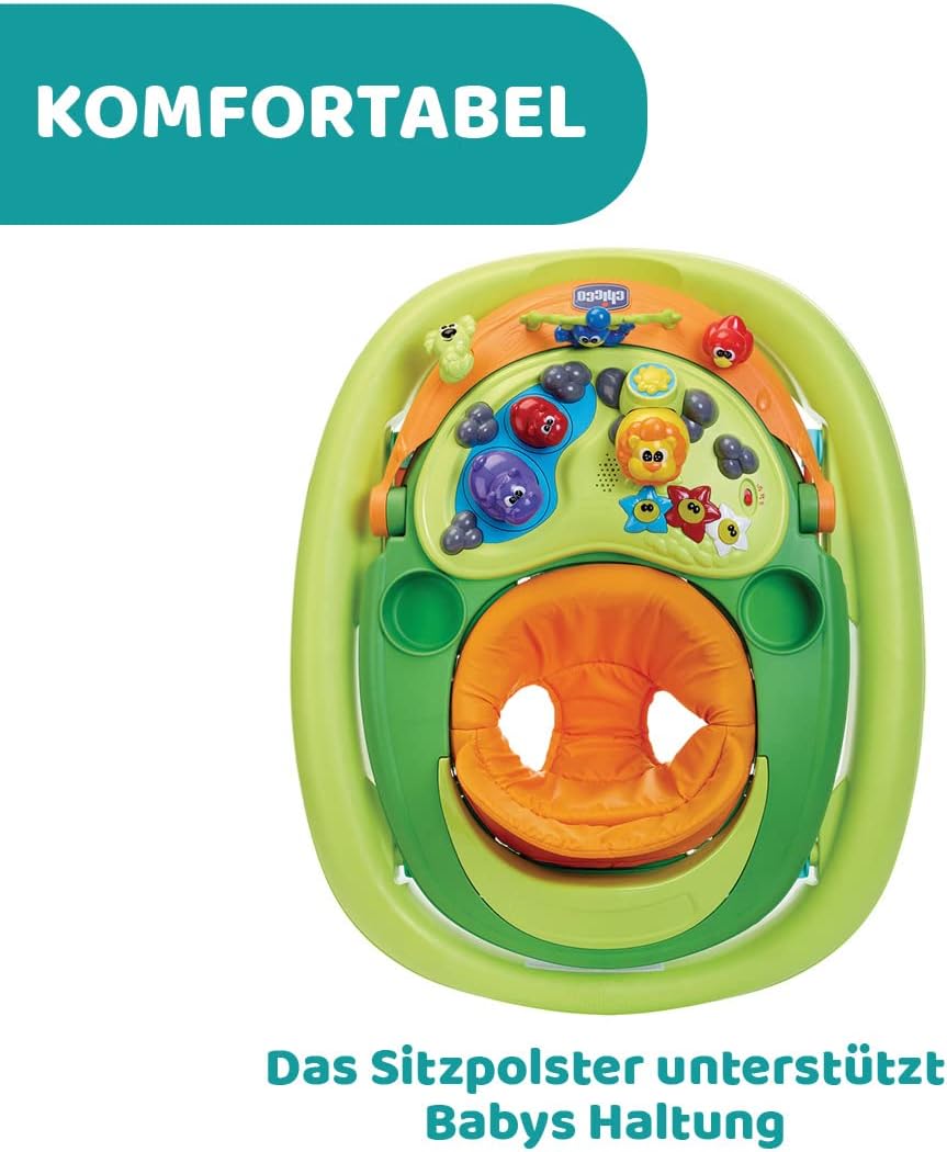 Chicco Girello Walky Talky, 5 M+, Green Wave, Verde - immagine 3