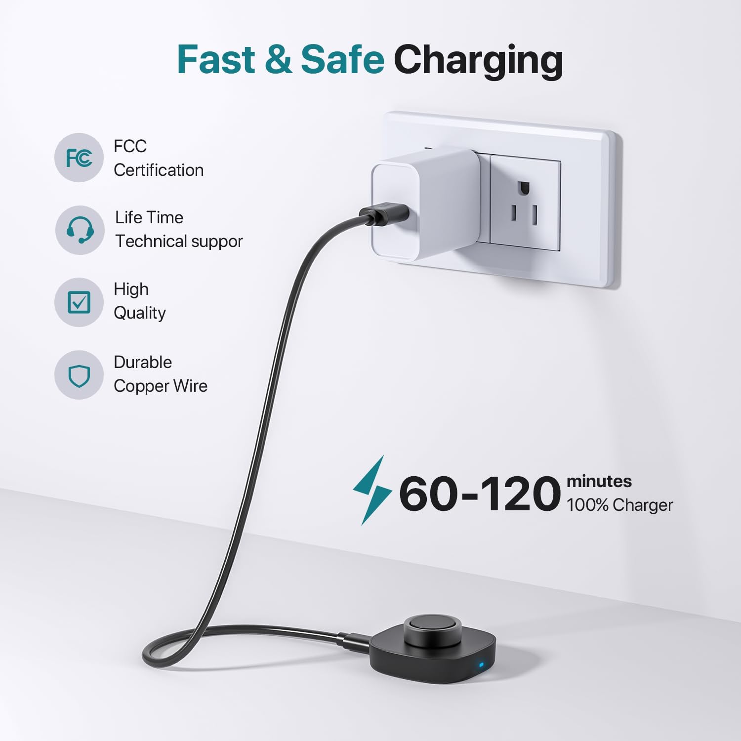 Caricatore Smart Ring con Cavo USB-C - immagine 6