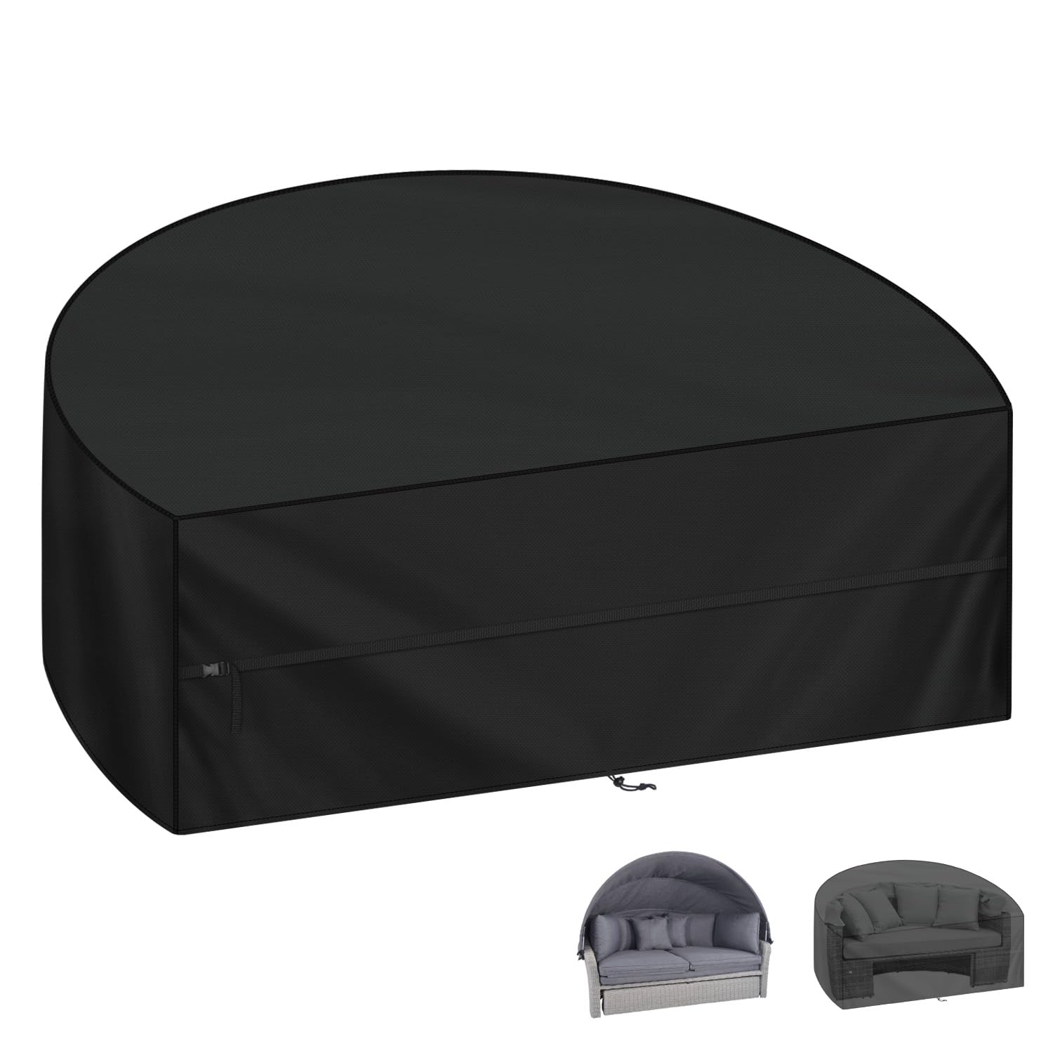 Lamuni Copertura per Isola Solare Semicerchio 230x120x100cm