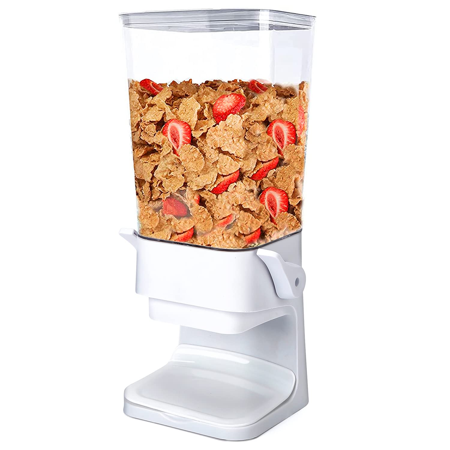Tokokimo Dispenser Cereali 5.5L, Bianco - 1 pezzo