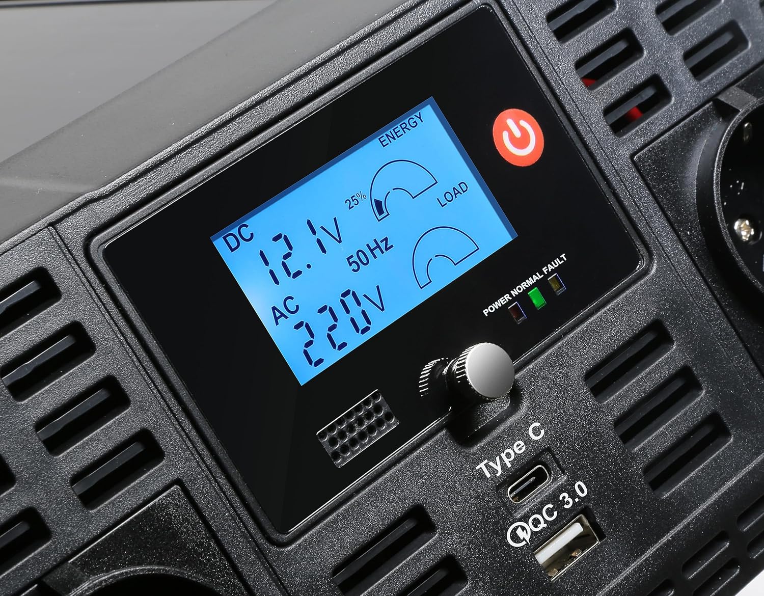 Technaxx TE23 Inverter Auto 3000W/6000W (Picco) con LC Display - immagine 2