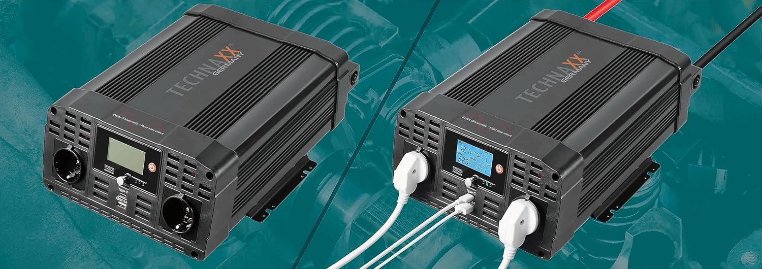 Technaxx TE23 Inverter Auto 3000W/6000W (Picco) con LC Display - immagine 5