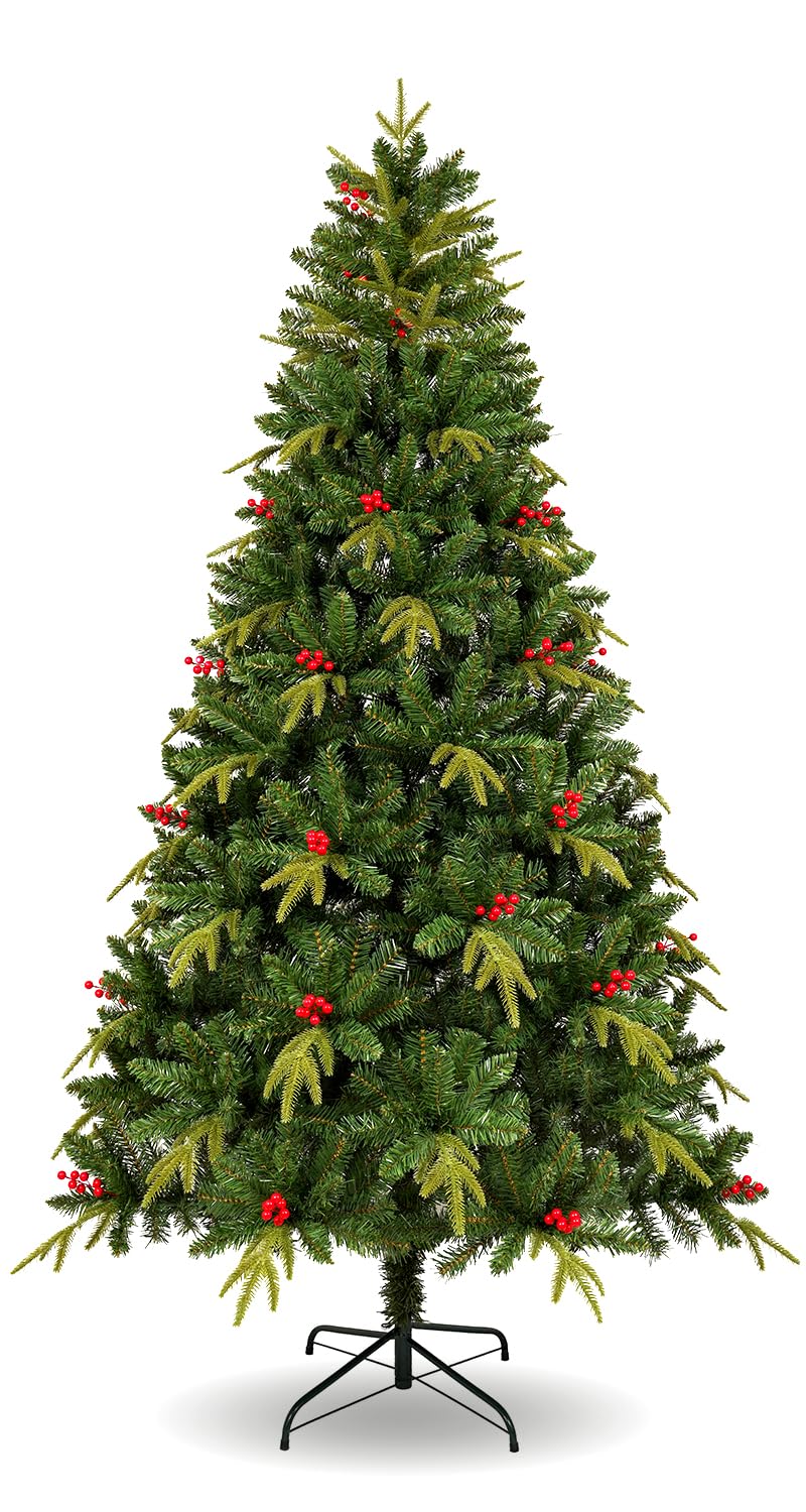 Uten Albero di Natale Artificiale 225 cm Realistico
