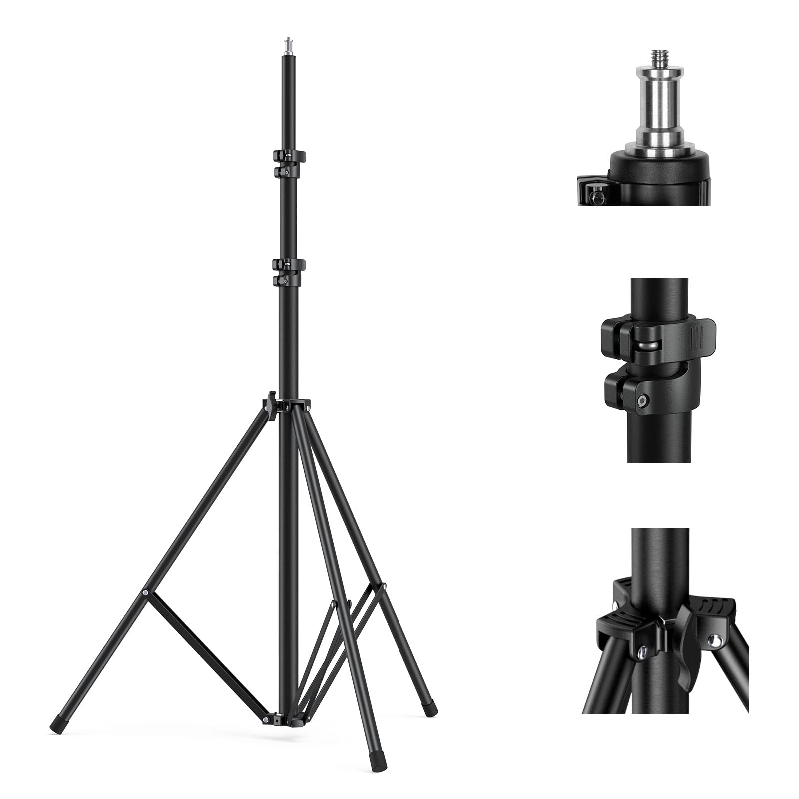 SMALLRIG Supporto Luce Fotografica 280cm in Alluminio