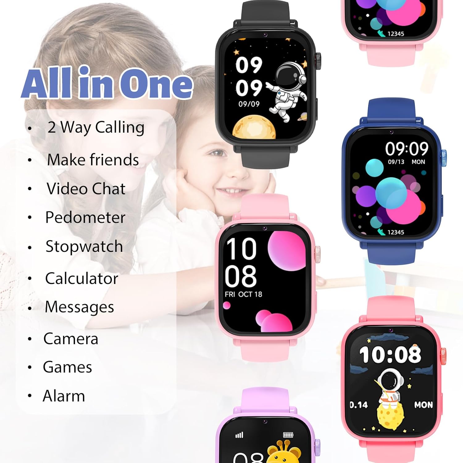 Smart Watch 4G per Bambini con Localizzatore GPS - immagine 6