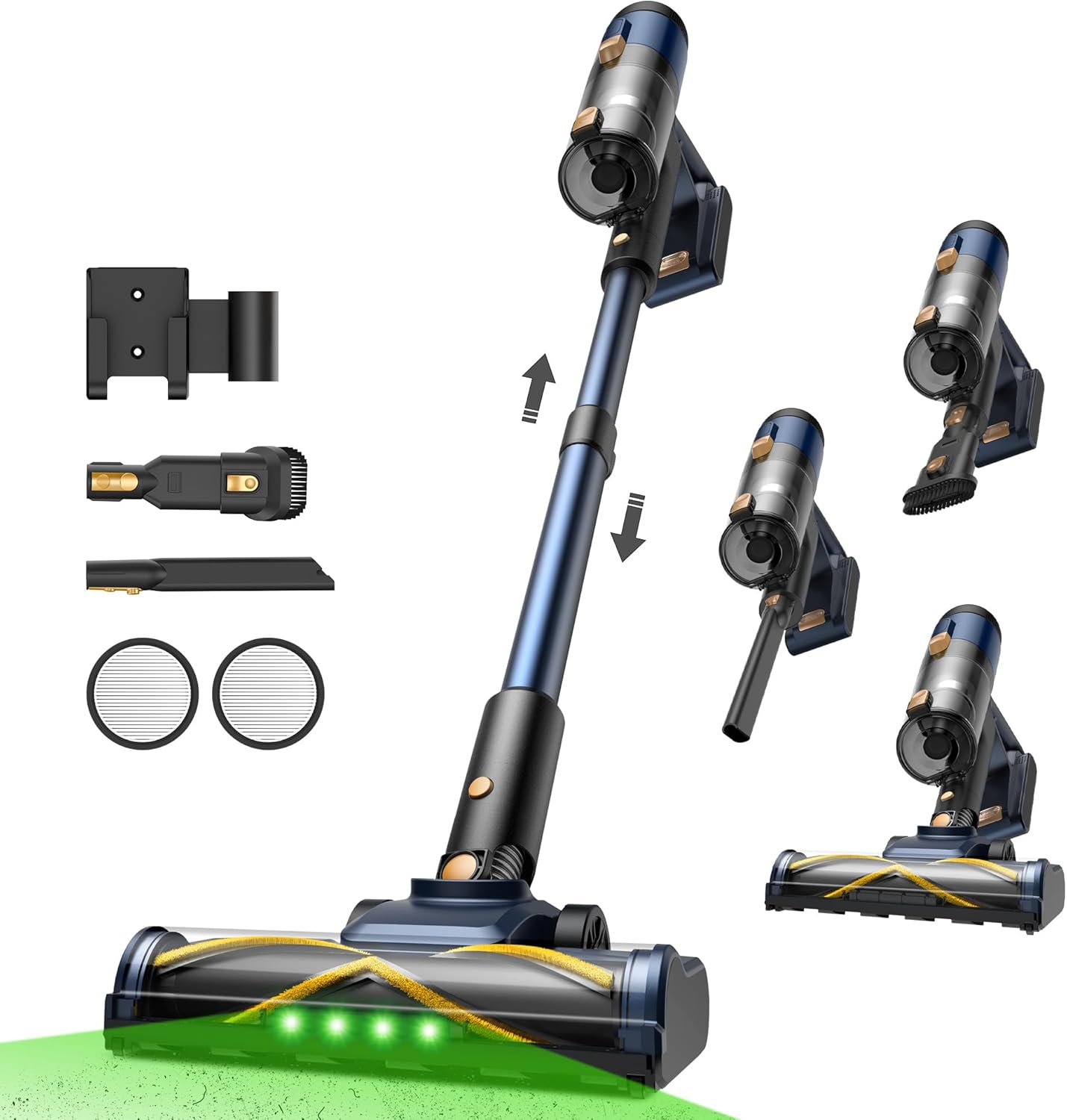 Vexilar Aspirapolvere Senza Fili 58000Pa 50min Ultraleggero - immagine 1