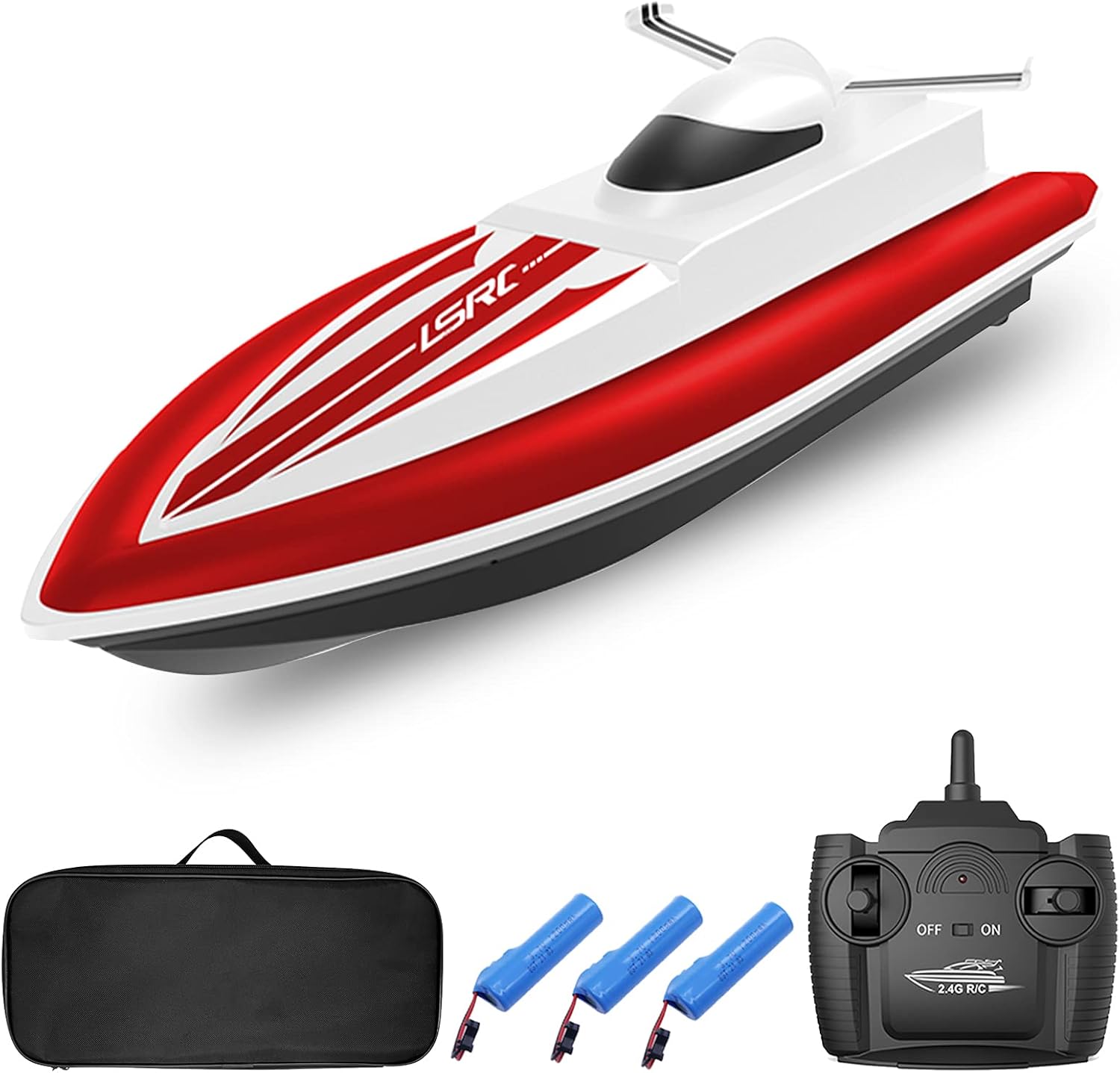 Goolsky RC Barca Telecomando da Corsa 2.4 GHz - immagine 2